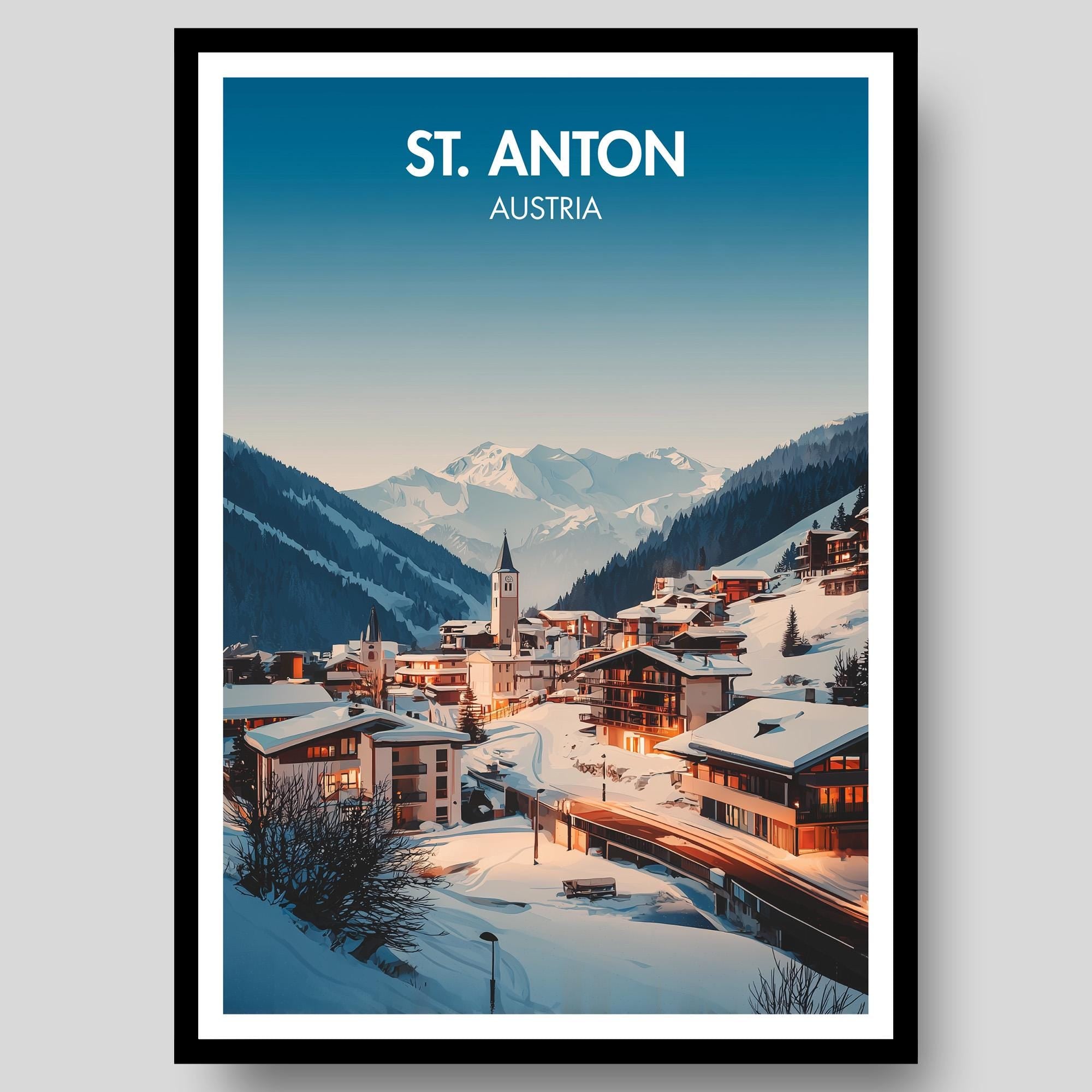 St. Anton Poster