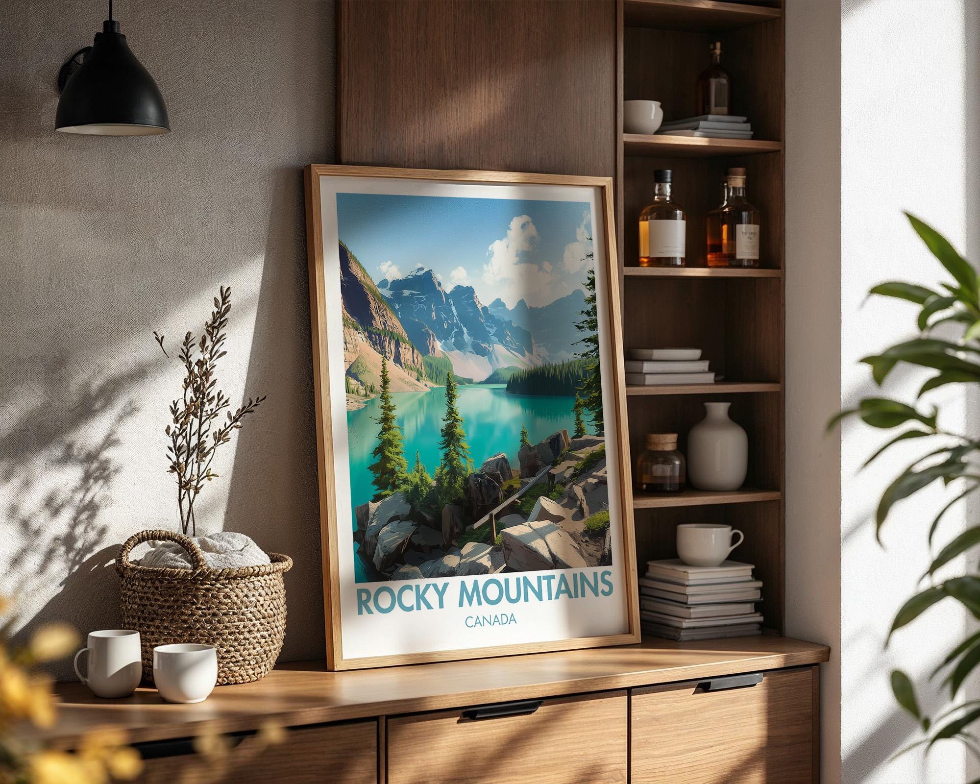 Rocky Mountains Poster