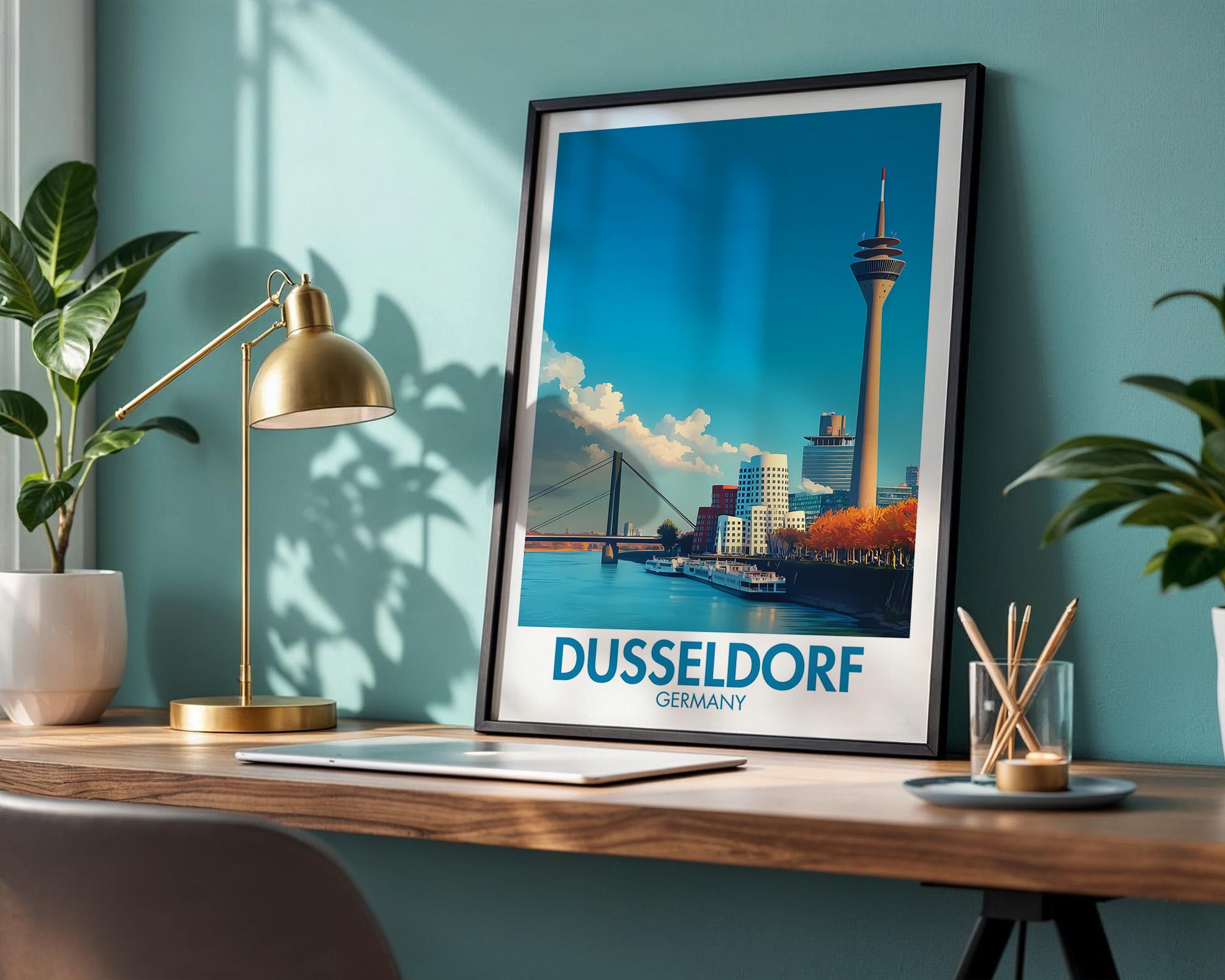 Dusseldorf Poster