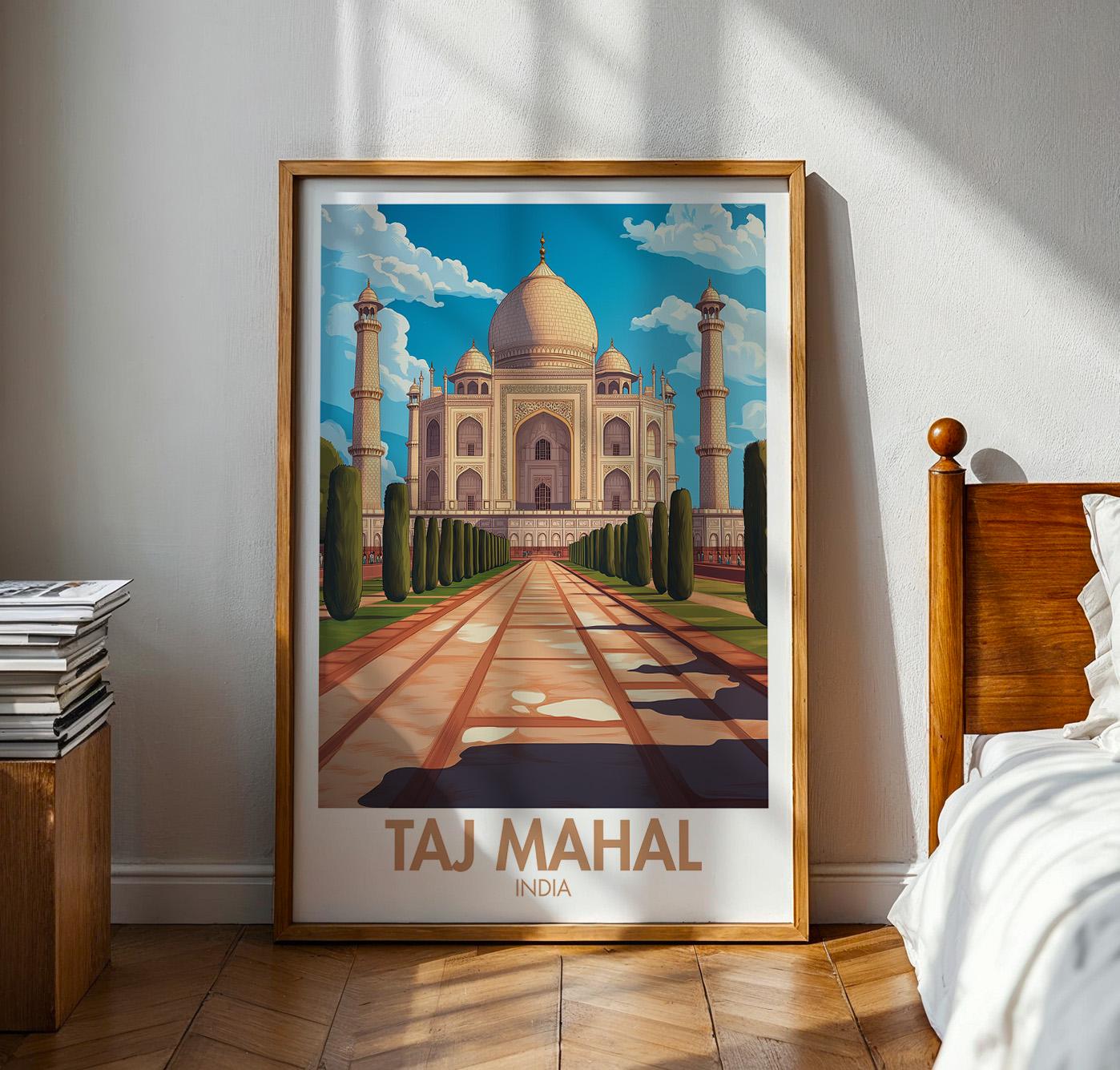 Taj Mahal Poster