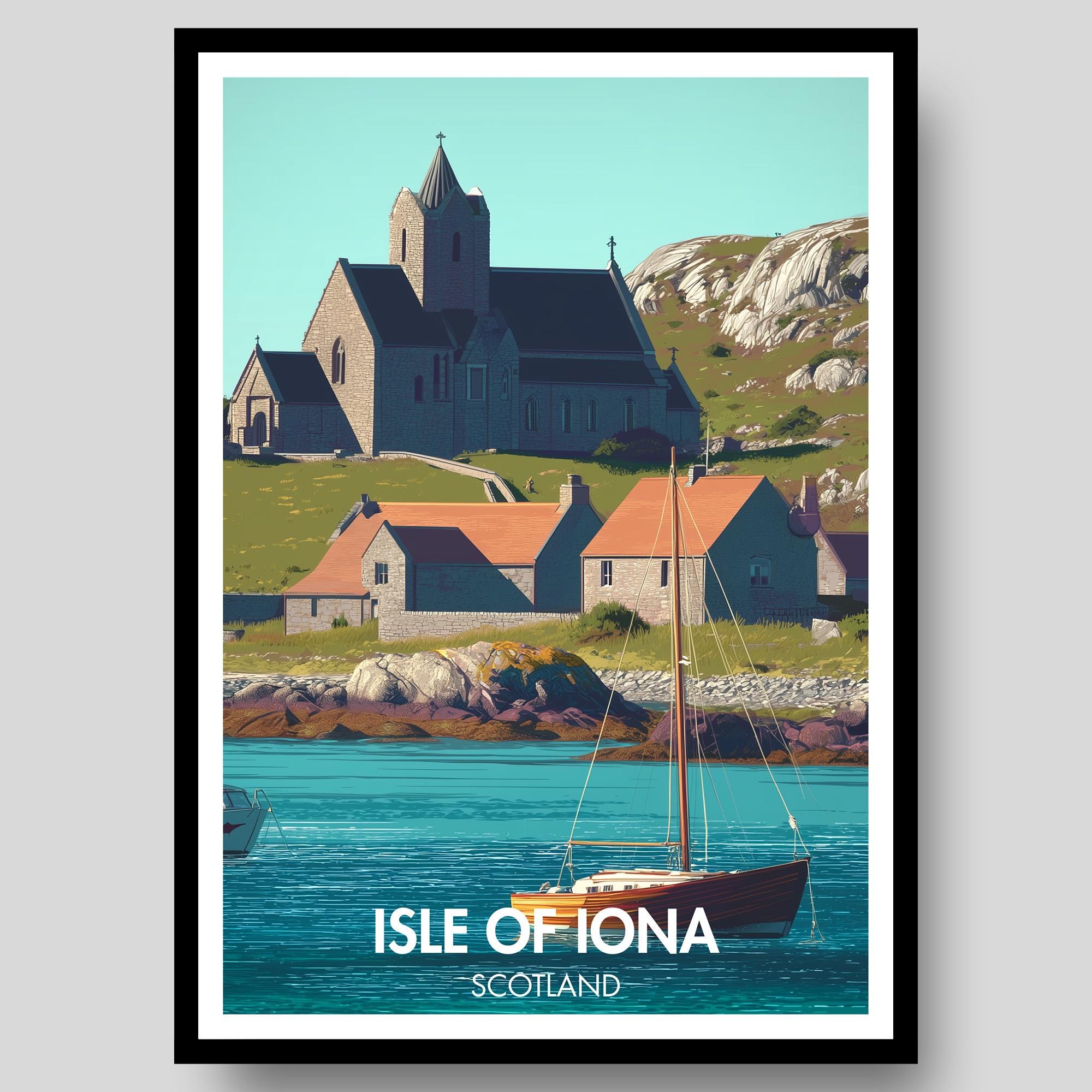 Isle Of Iona Poster