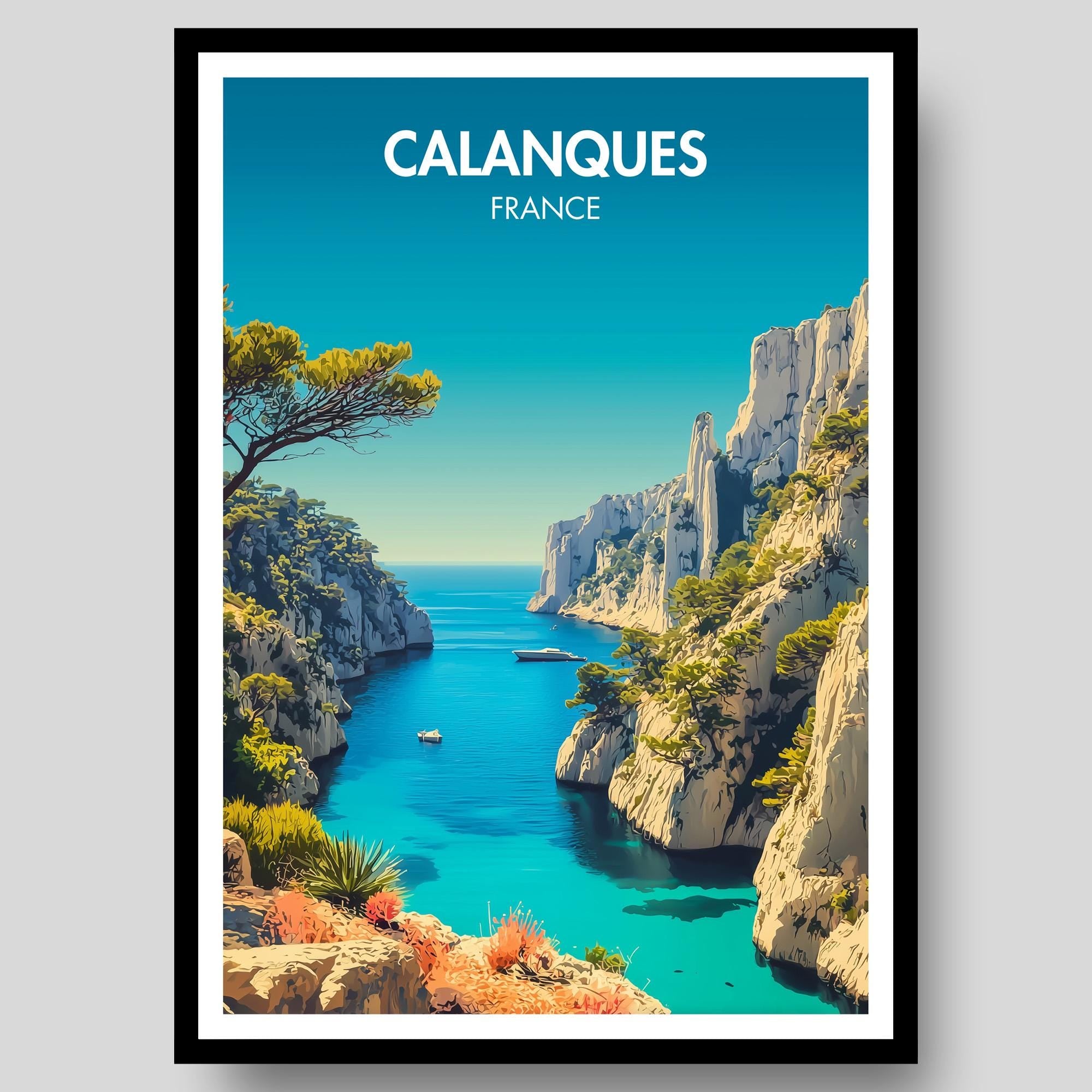 Calanques Poster