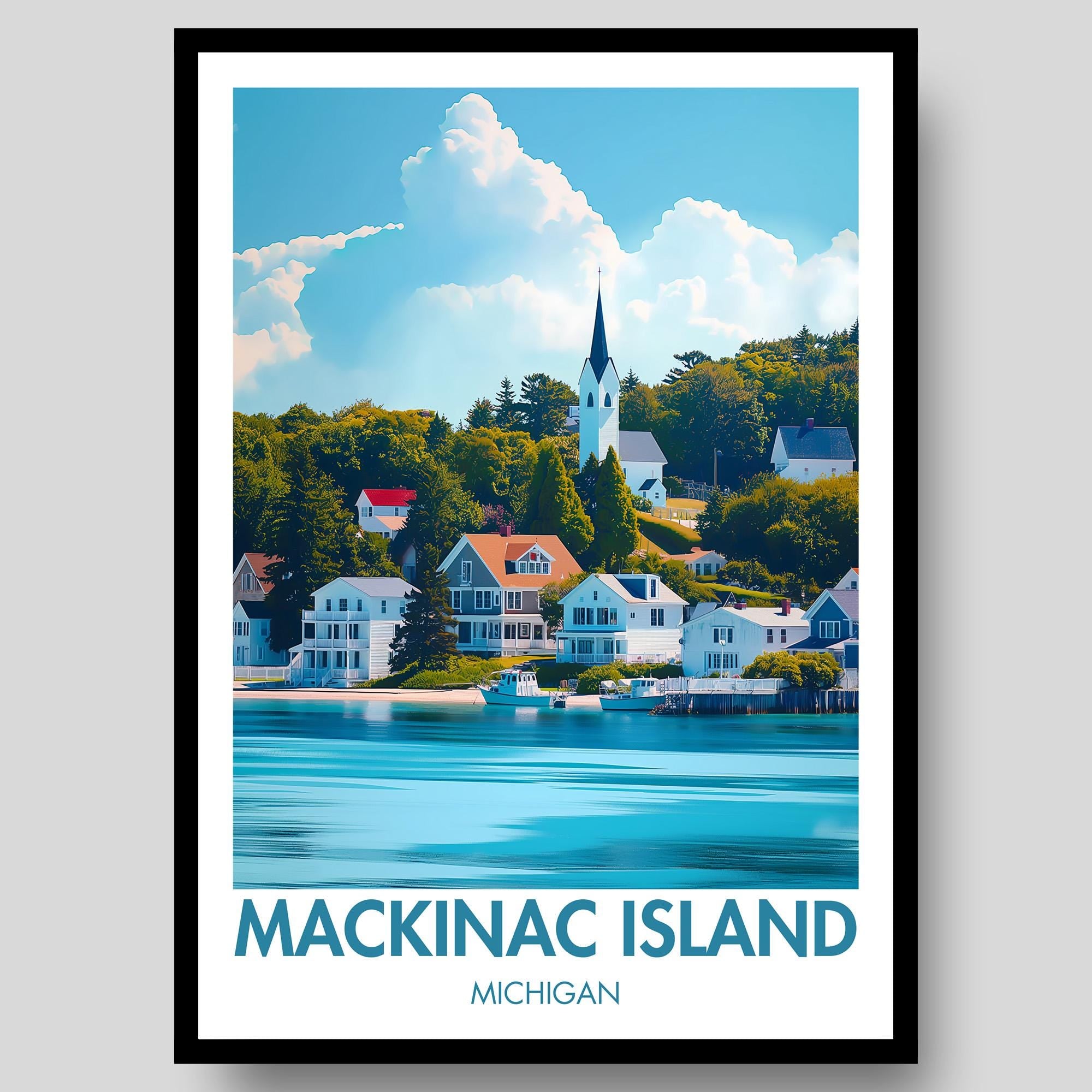 Mackinac Island Poster