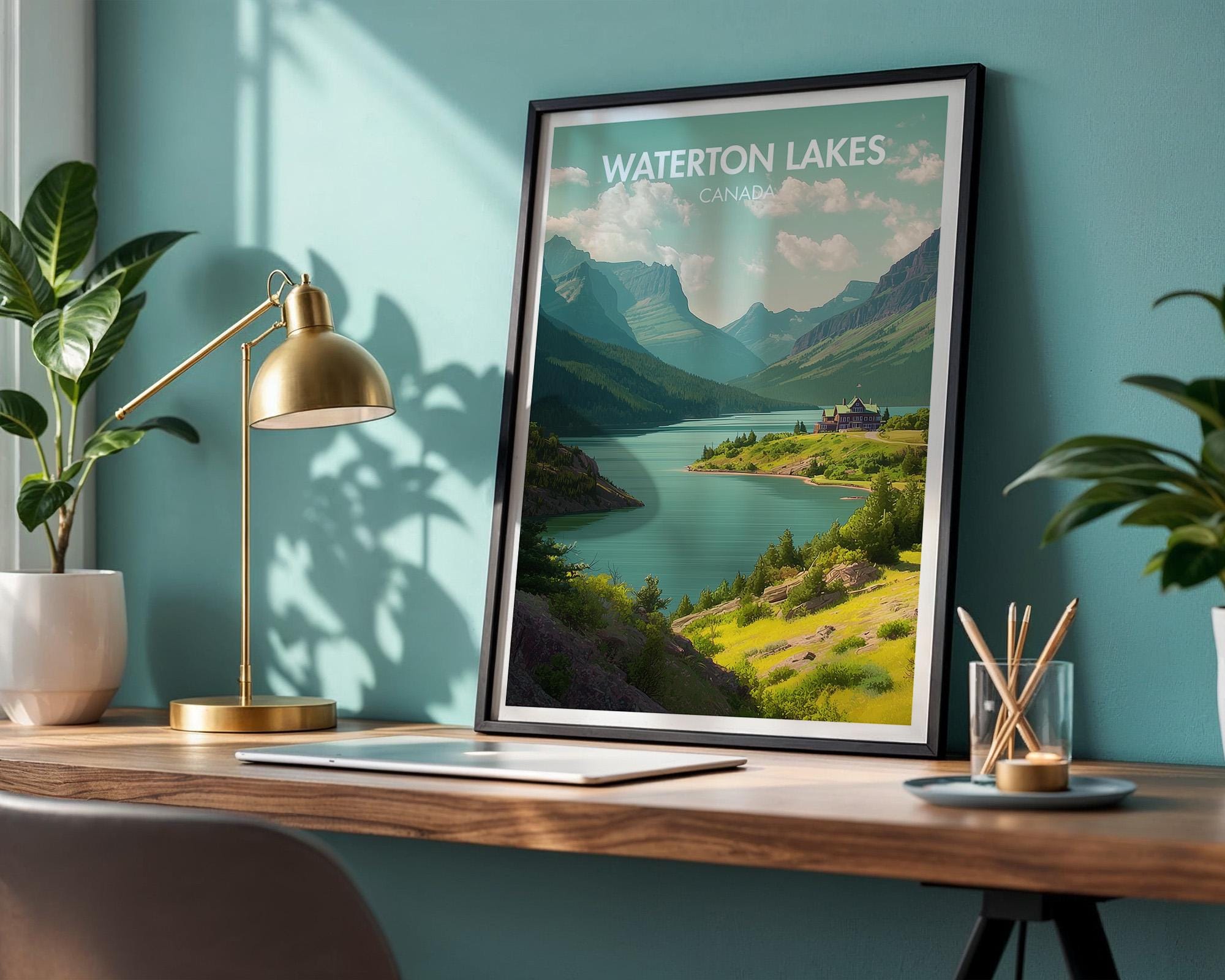 Waterton Lakes Poster