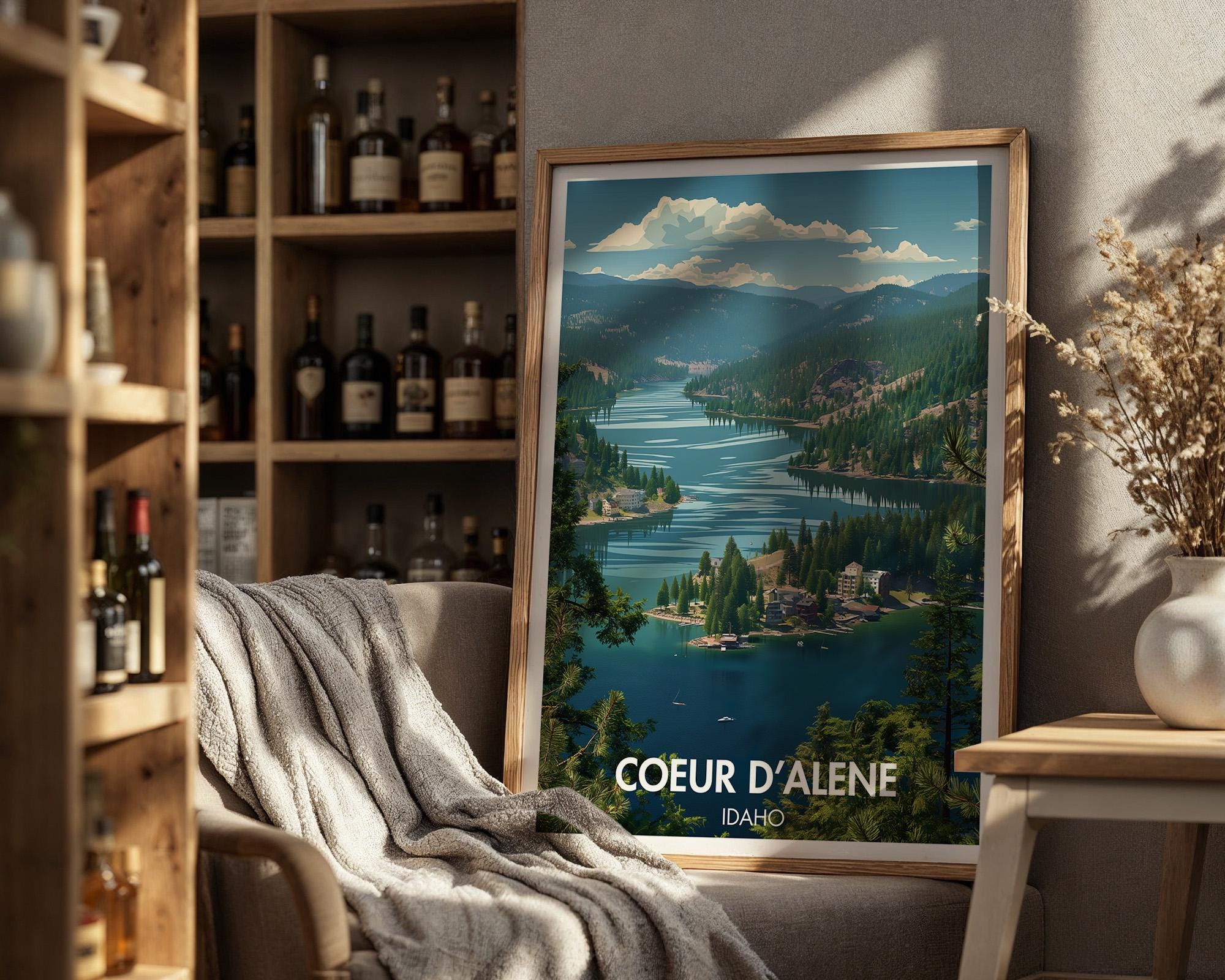 Coeur d���Alene Poster