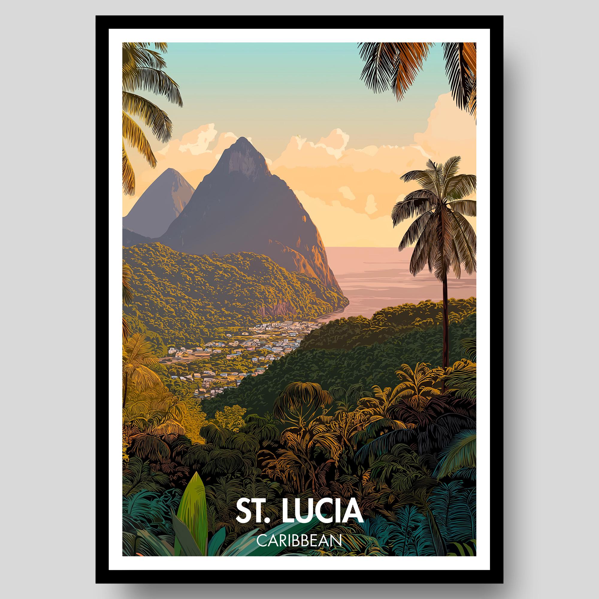 St. Lucia Poster