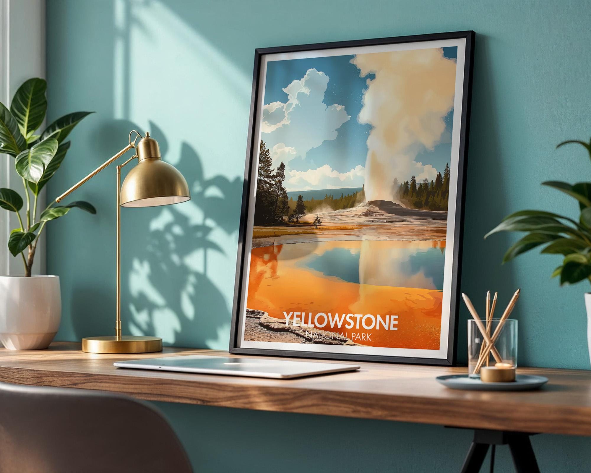 Yellowstone National Park Poster