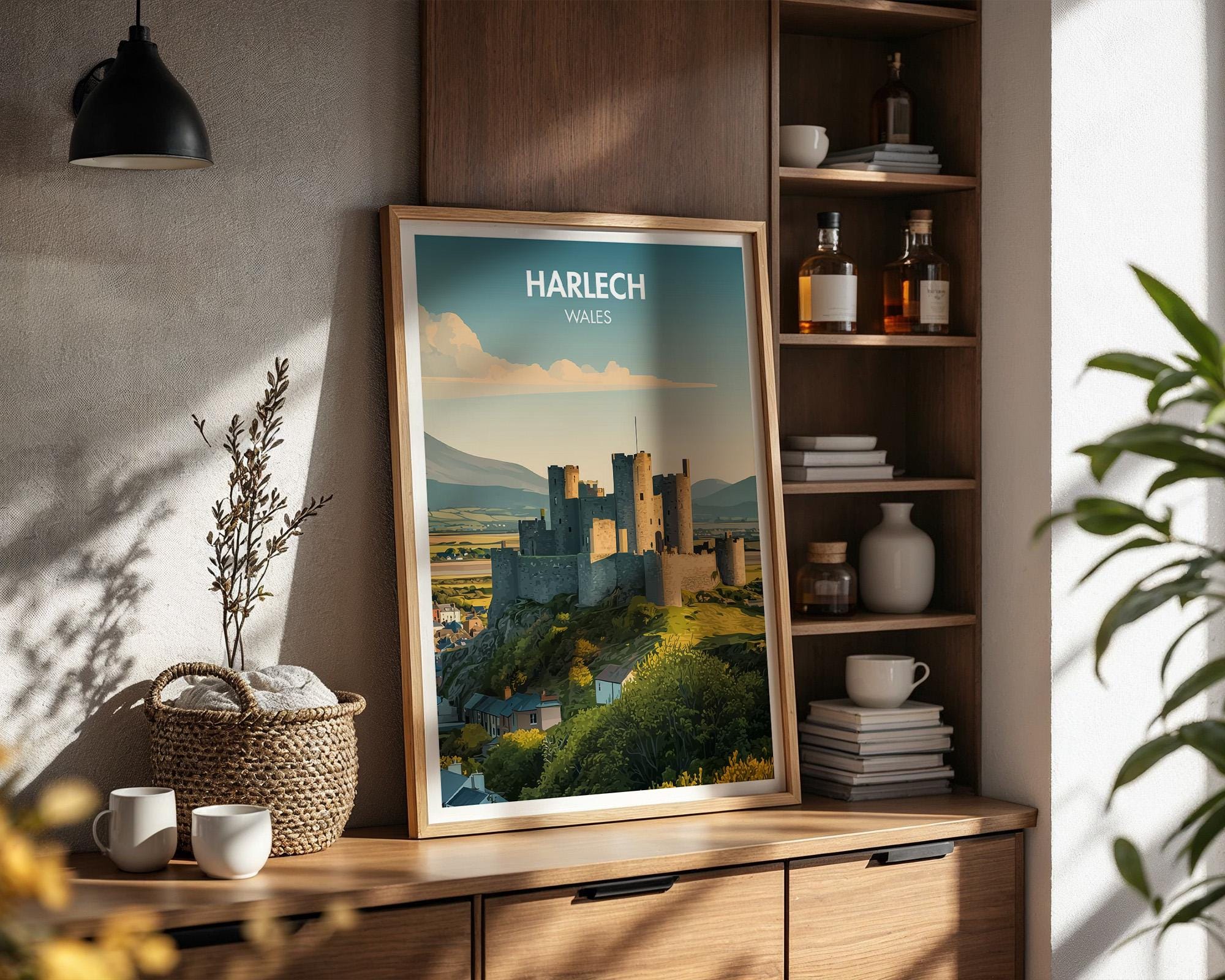 Harlech Poster