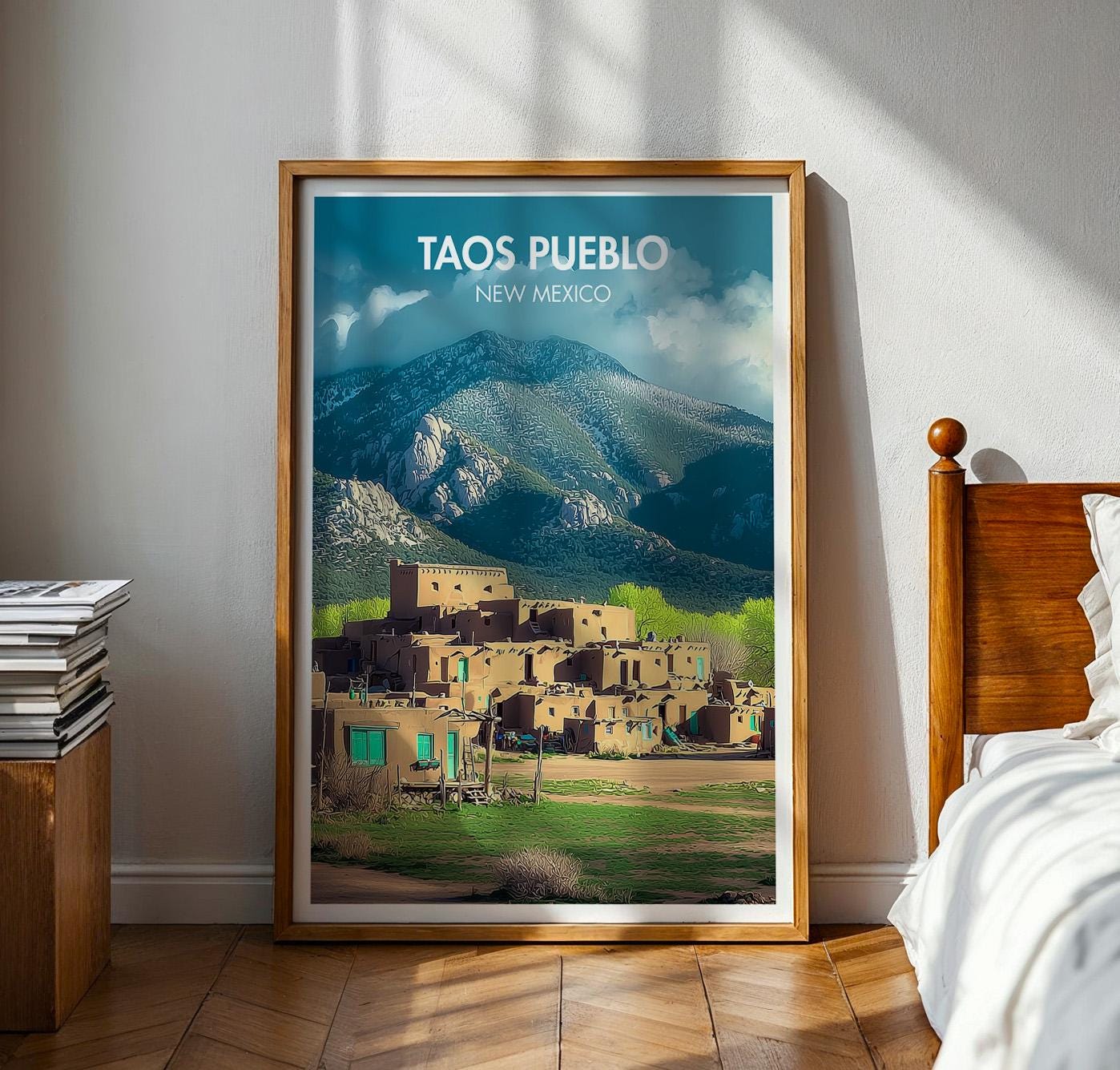 Taos Pueblo Poster
