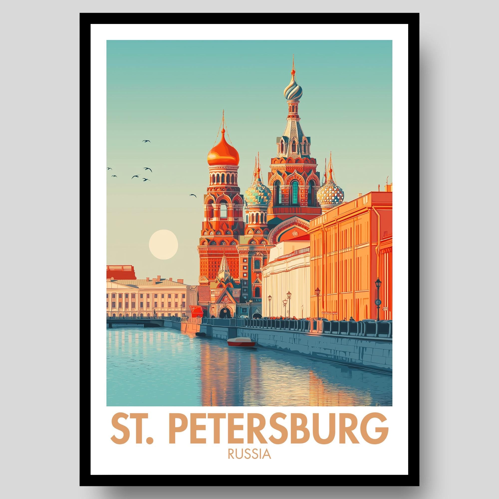 St. Petersburg Poster