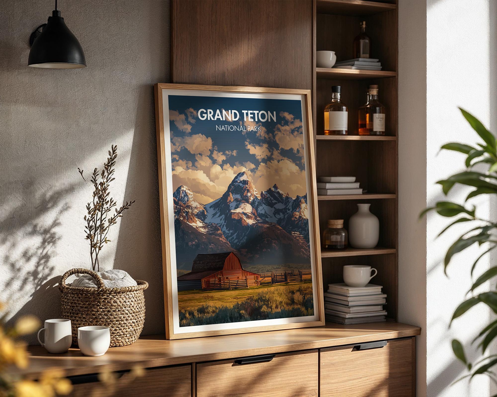 Grand Teton National Park Poster
