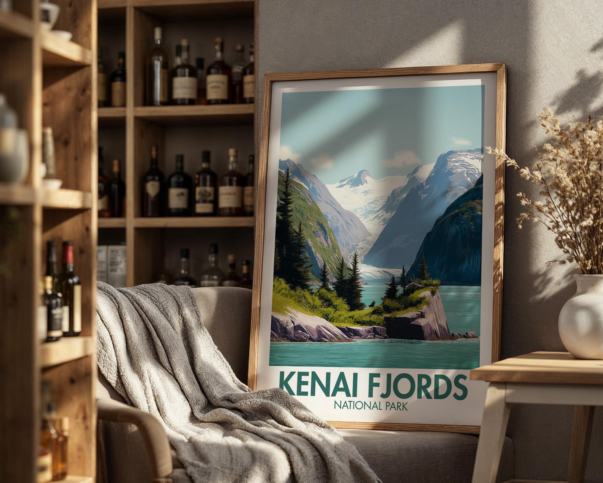Kenai Fjords National Park Poster