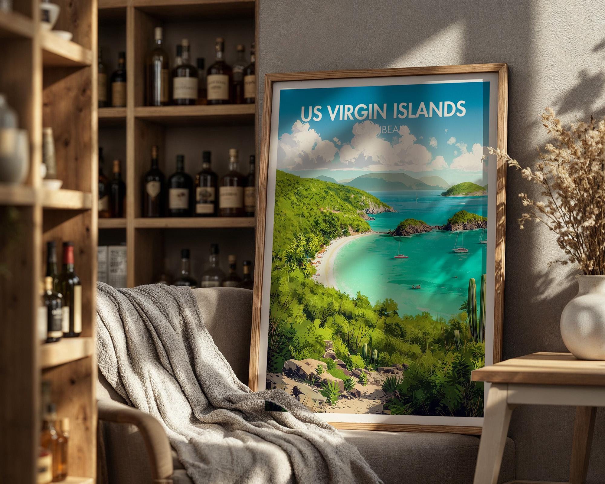 US Virgin Islands Poster