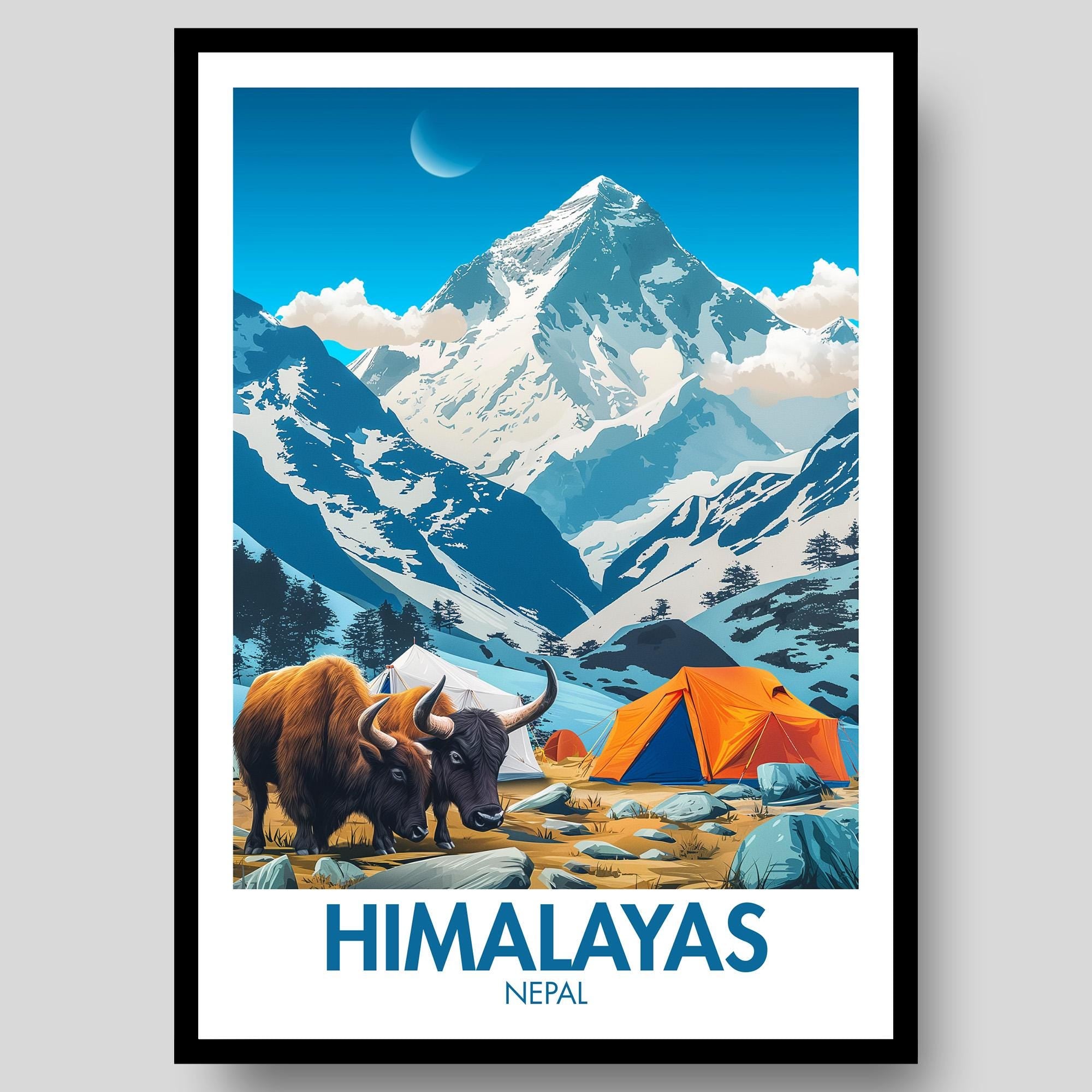 Himalayas Poster