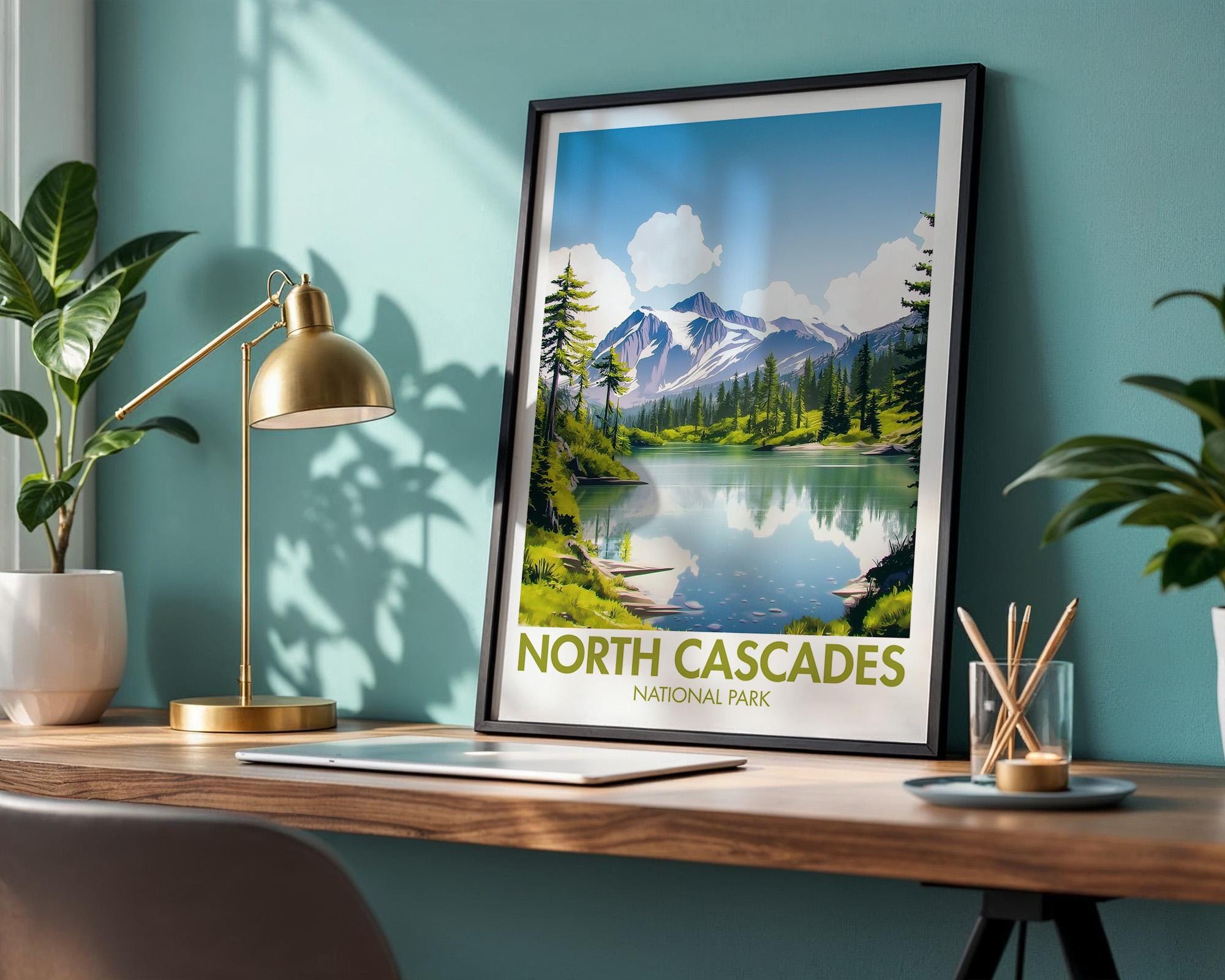 North Cascades National Park Poster