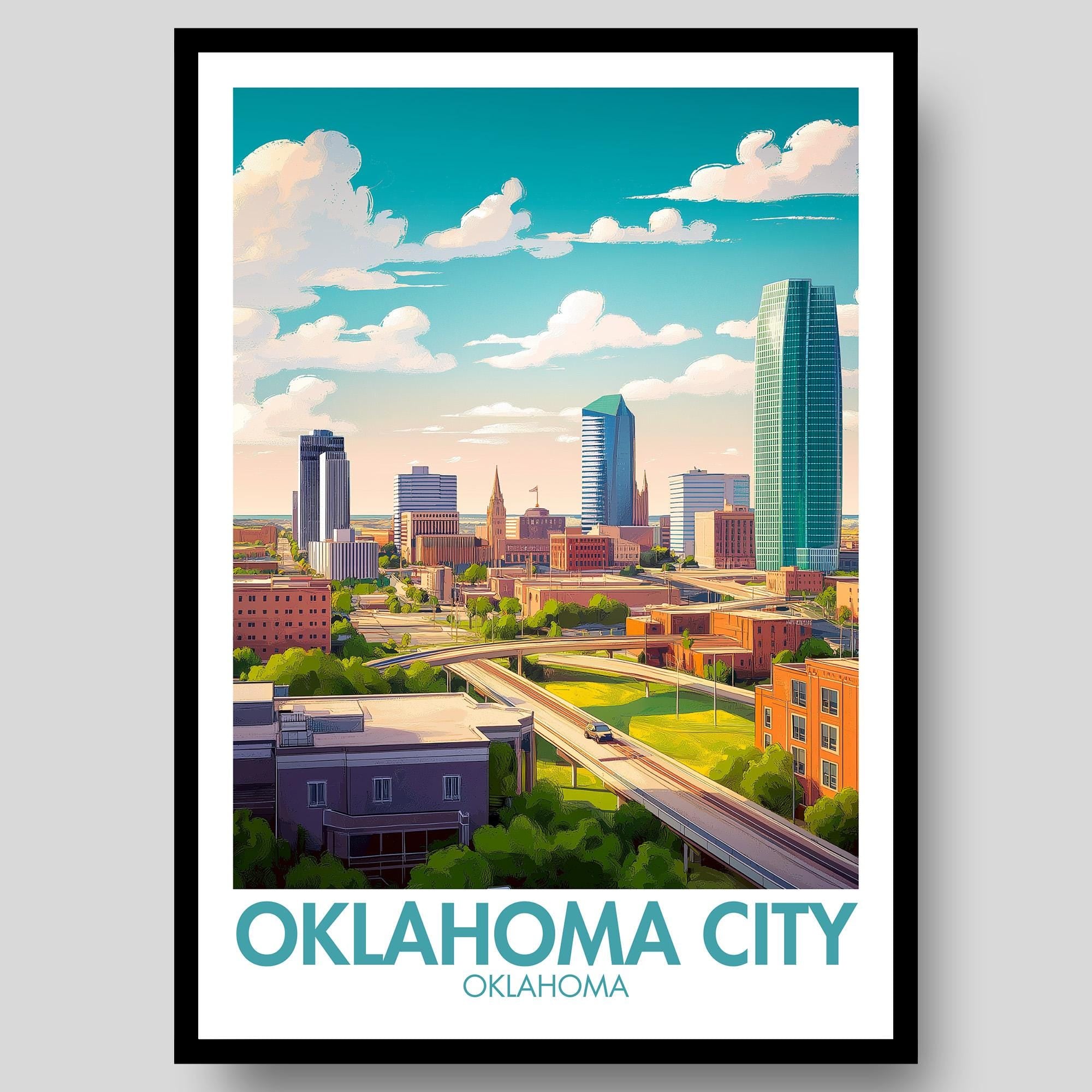 Oklahoma City Poster