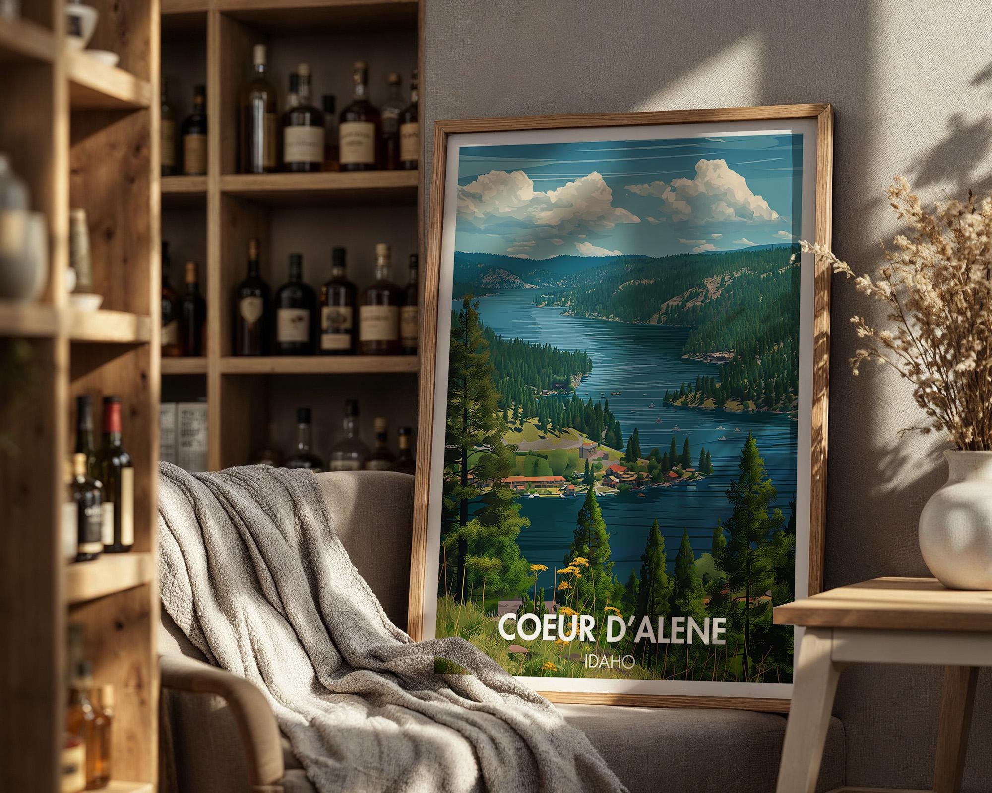 Coeur d���Alene Poster