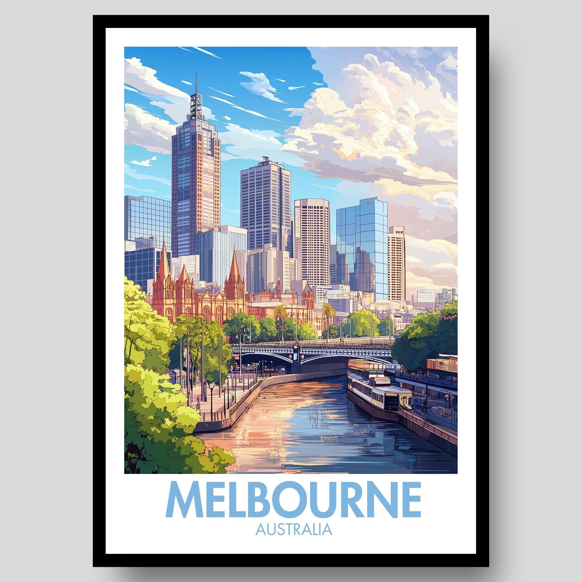 Melbourne Poster