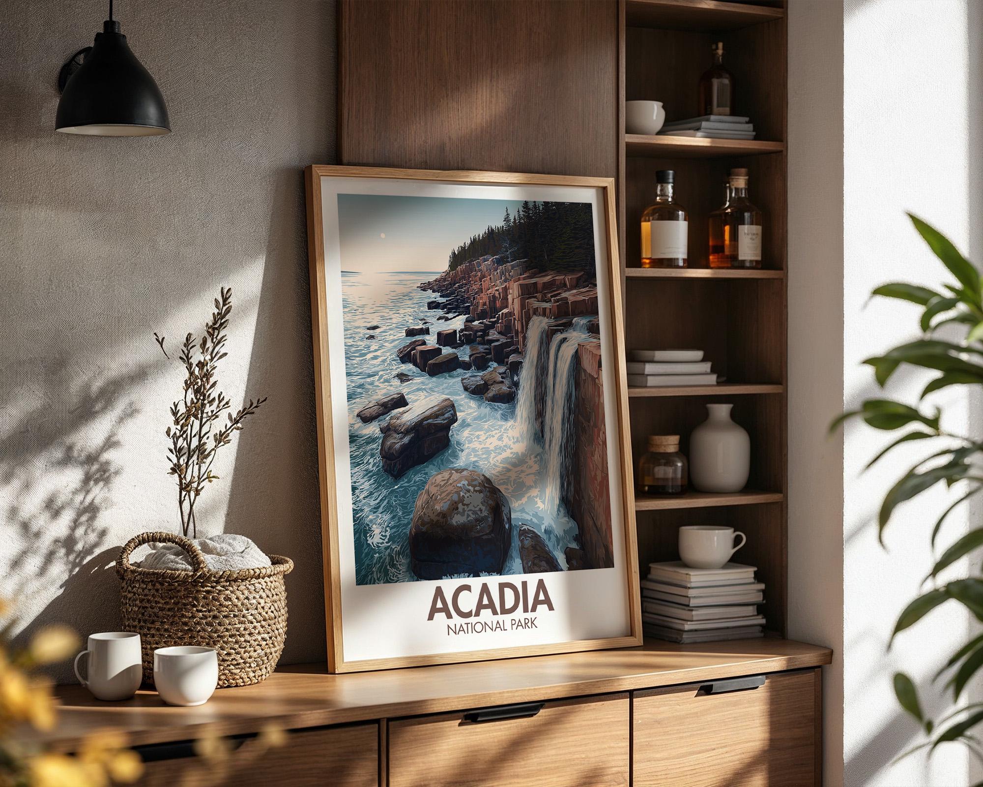 Acadia National Park Poster