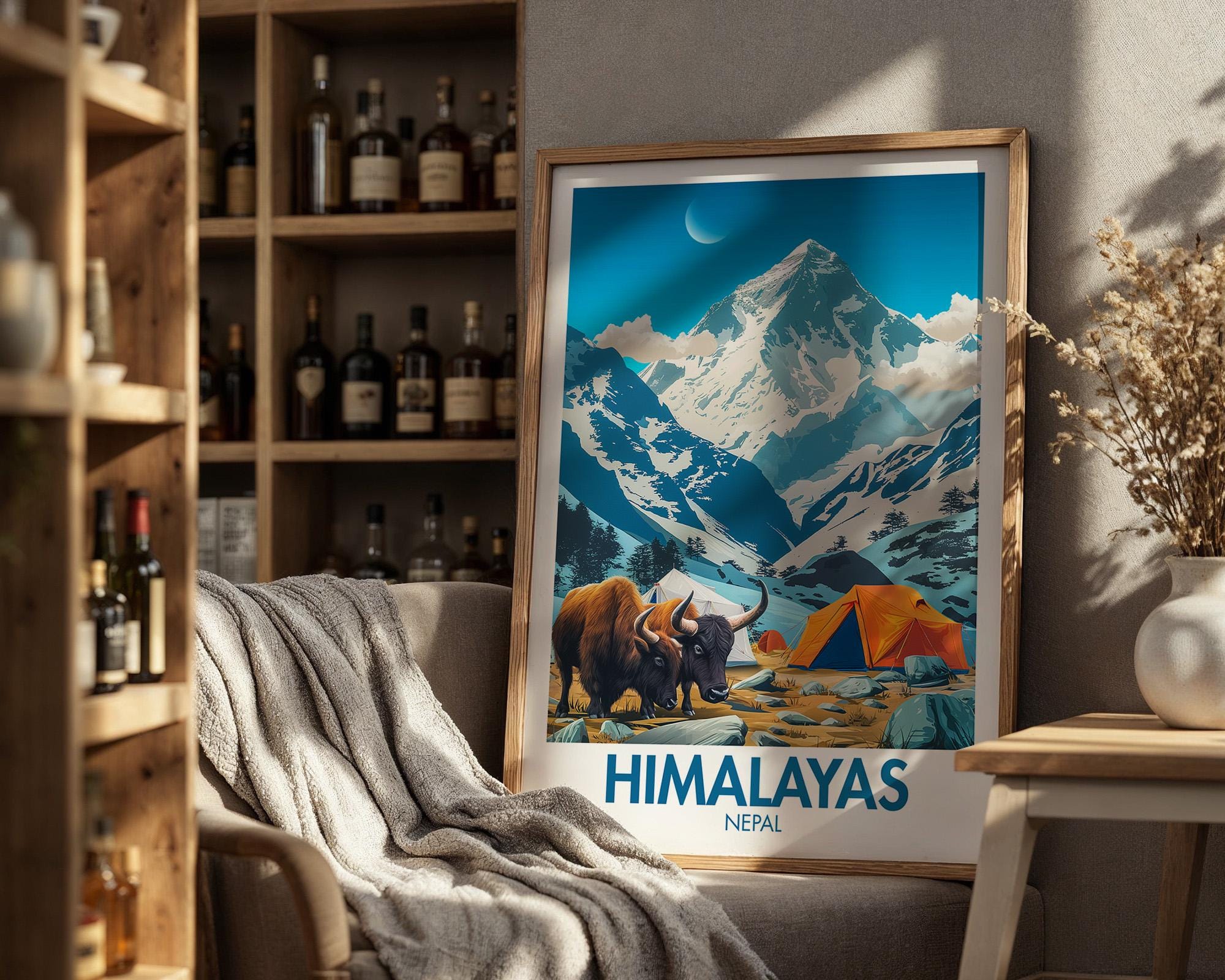 Himalayas Poster