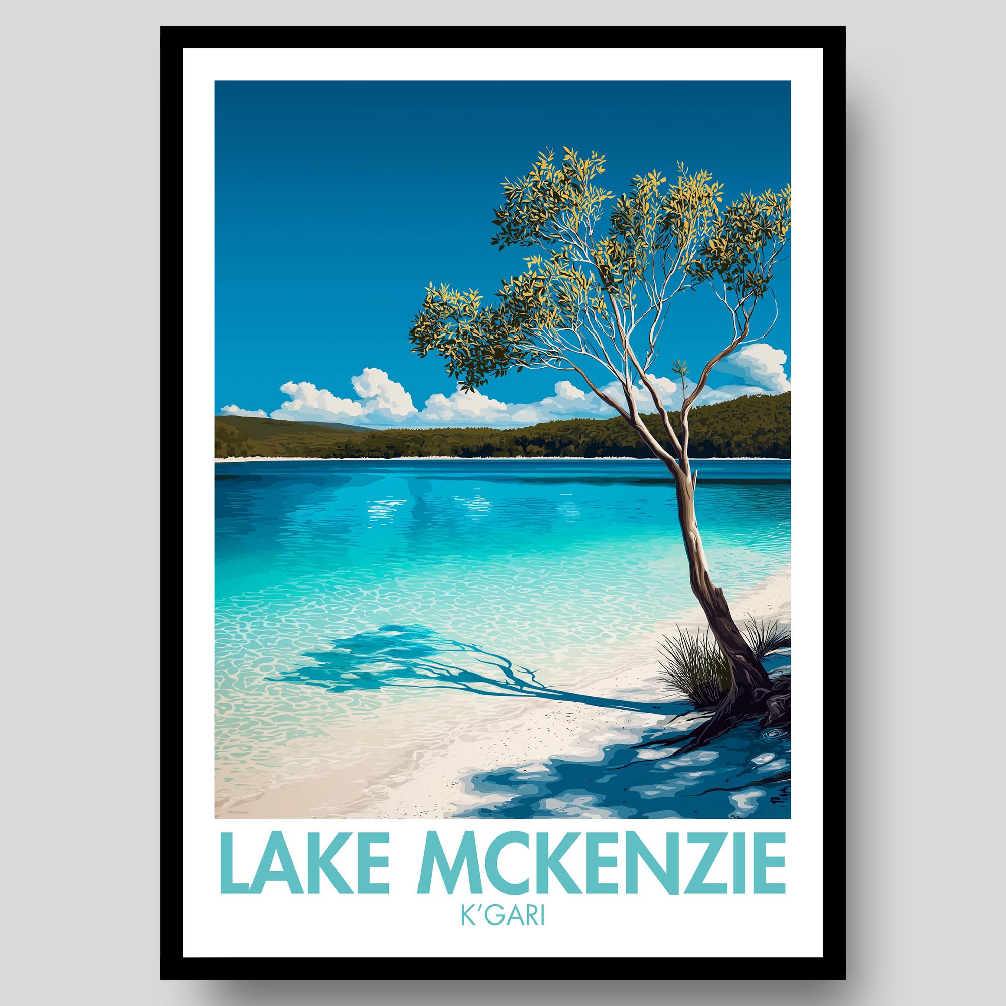 Lake Mckenzie Poster