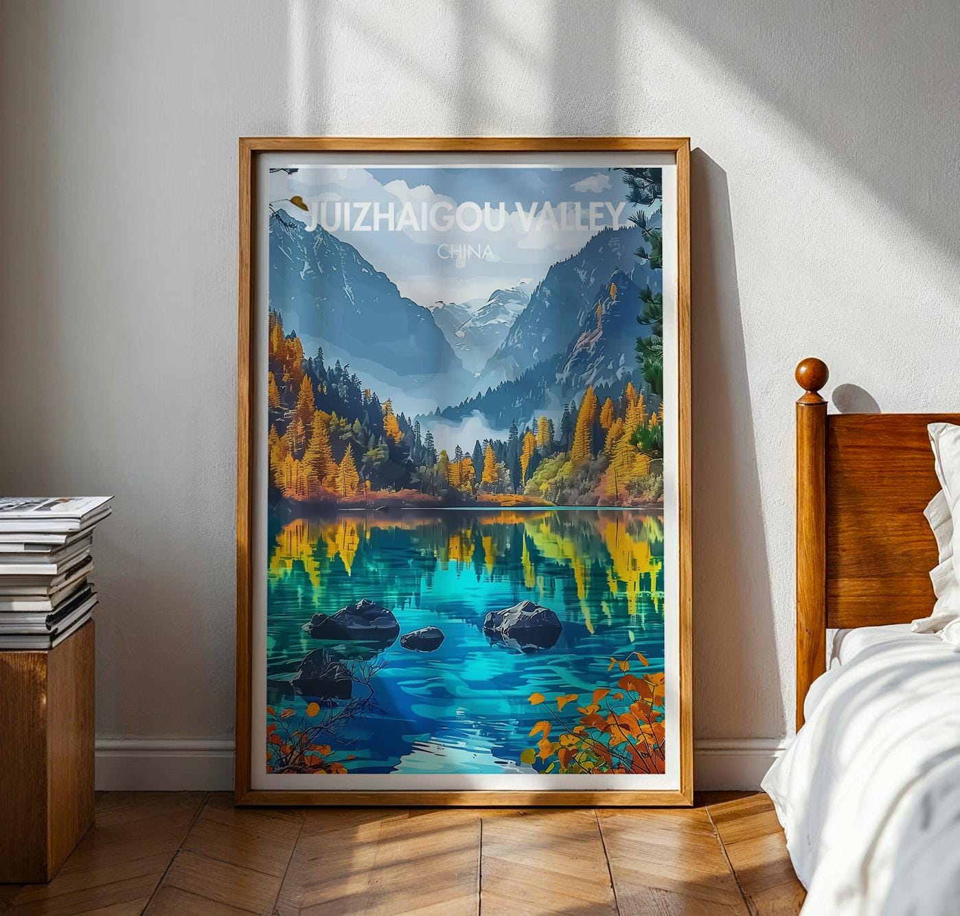 Juizhaigou Valley Poster