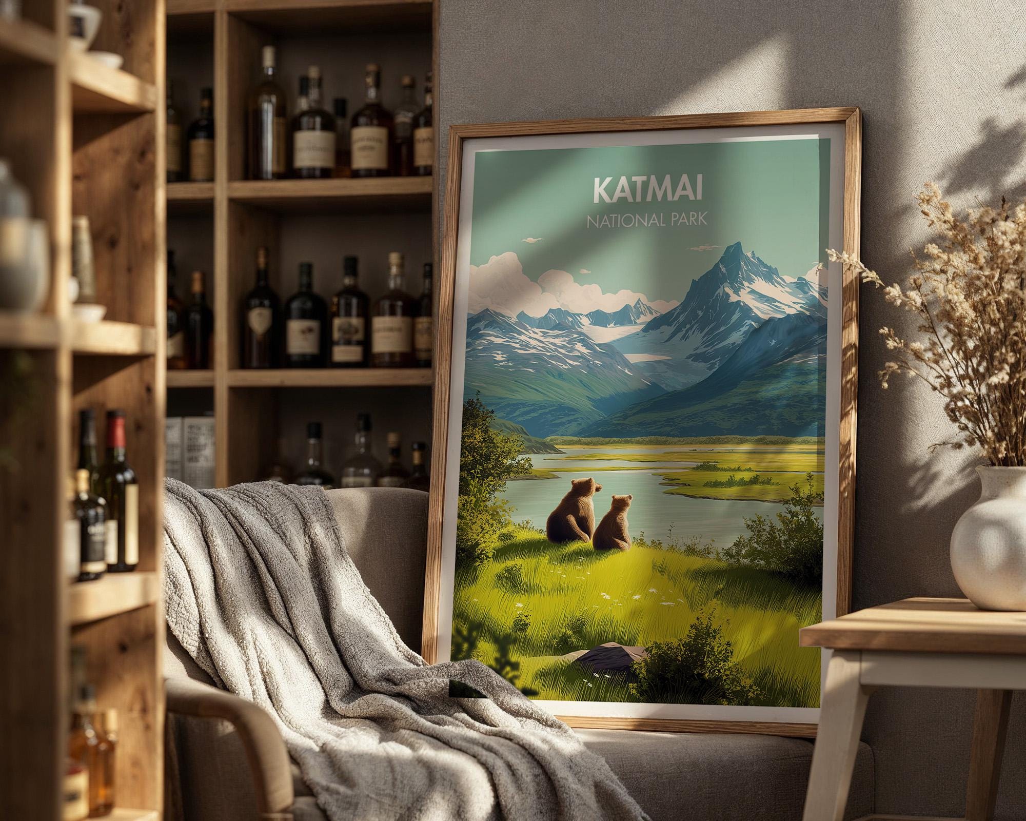 Katmai National Park Poster