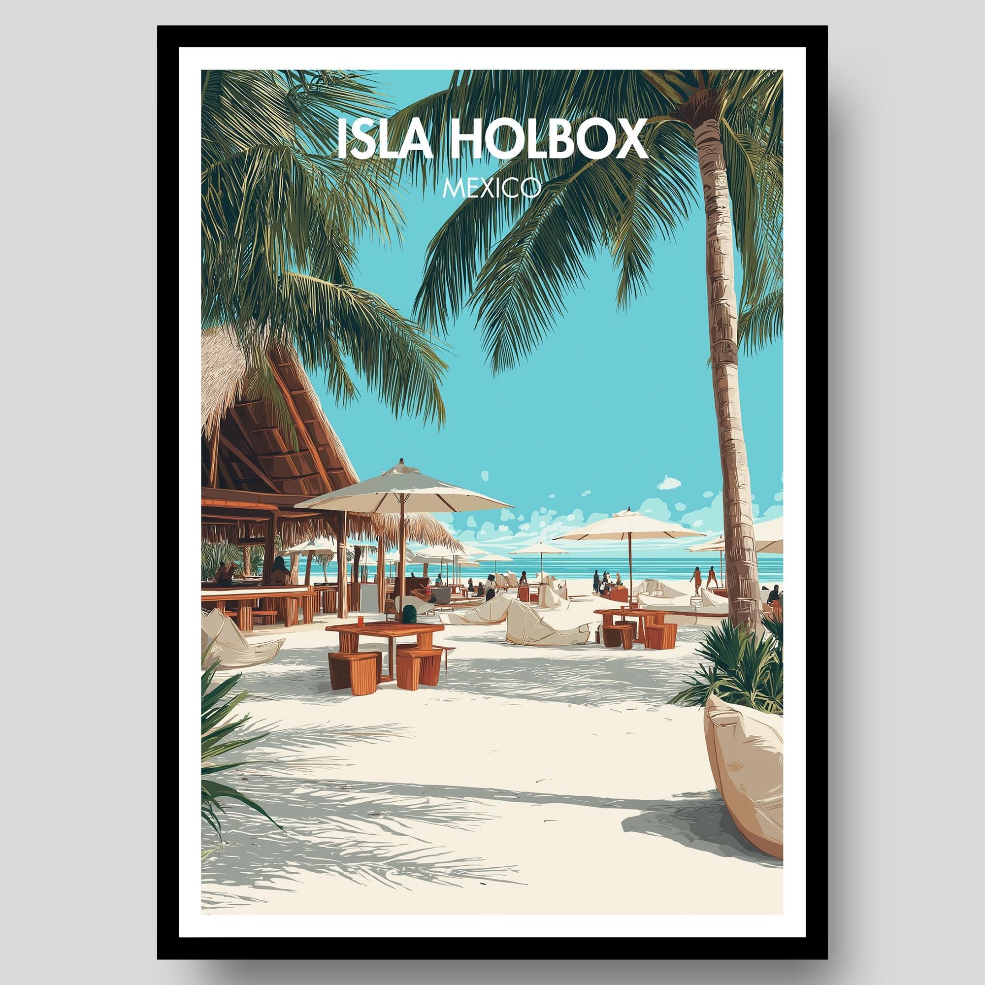 Isla Holbox Poster