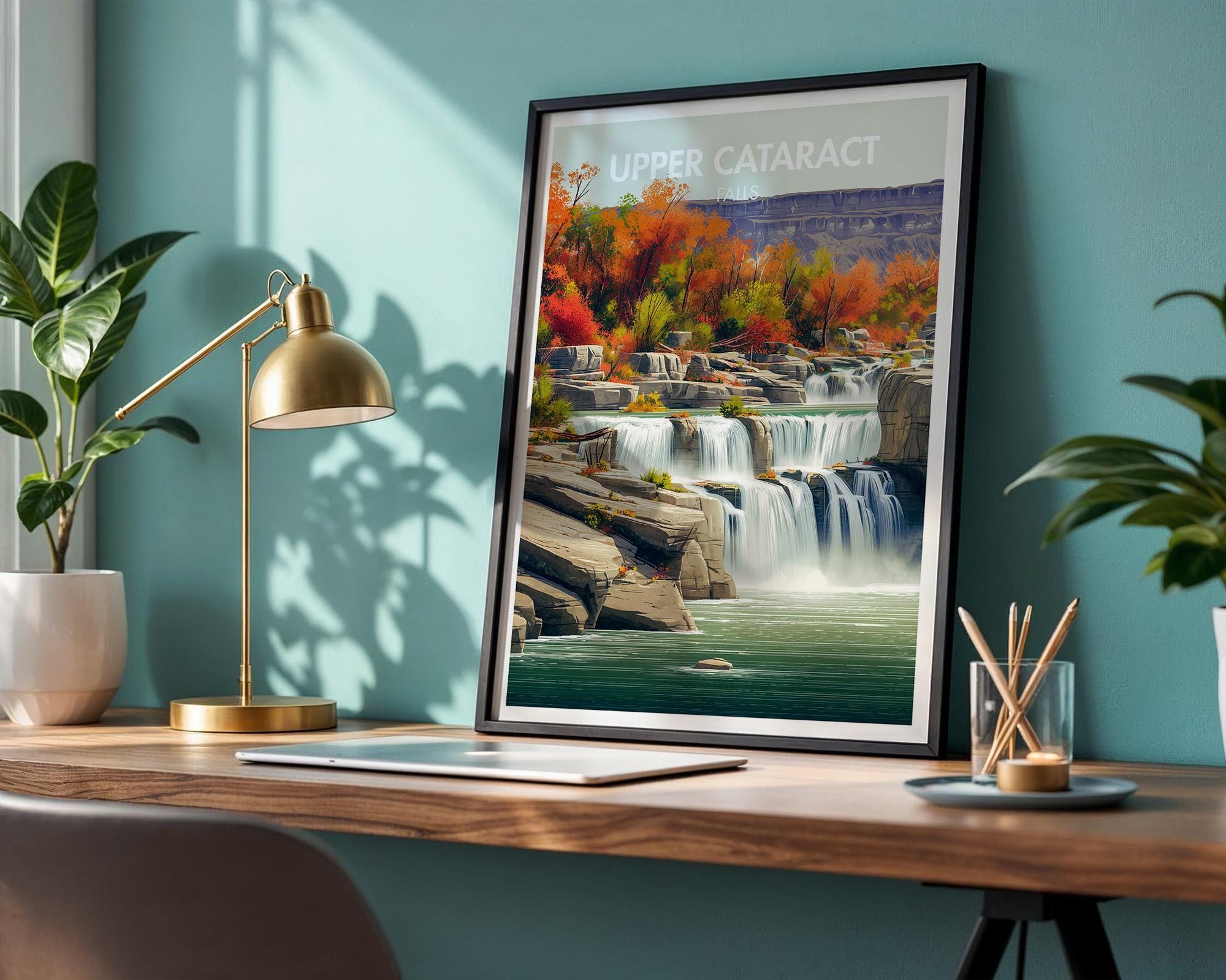 Upper Cataract Falls Poster