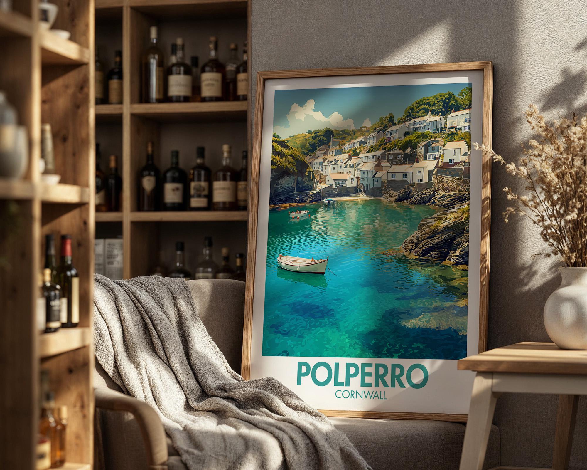 Polperro Poster