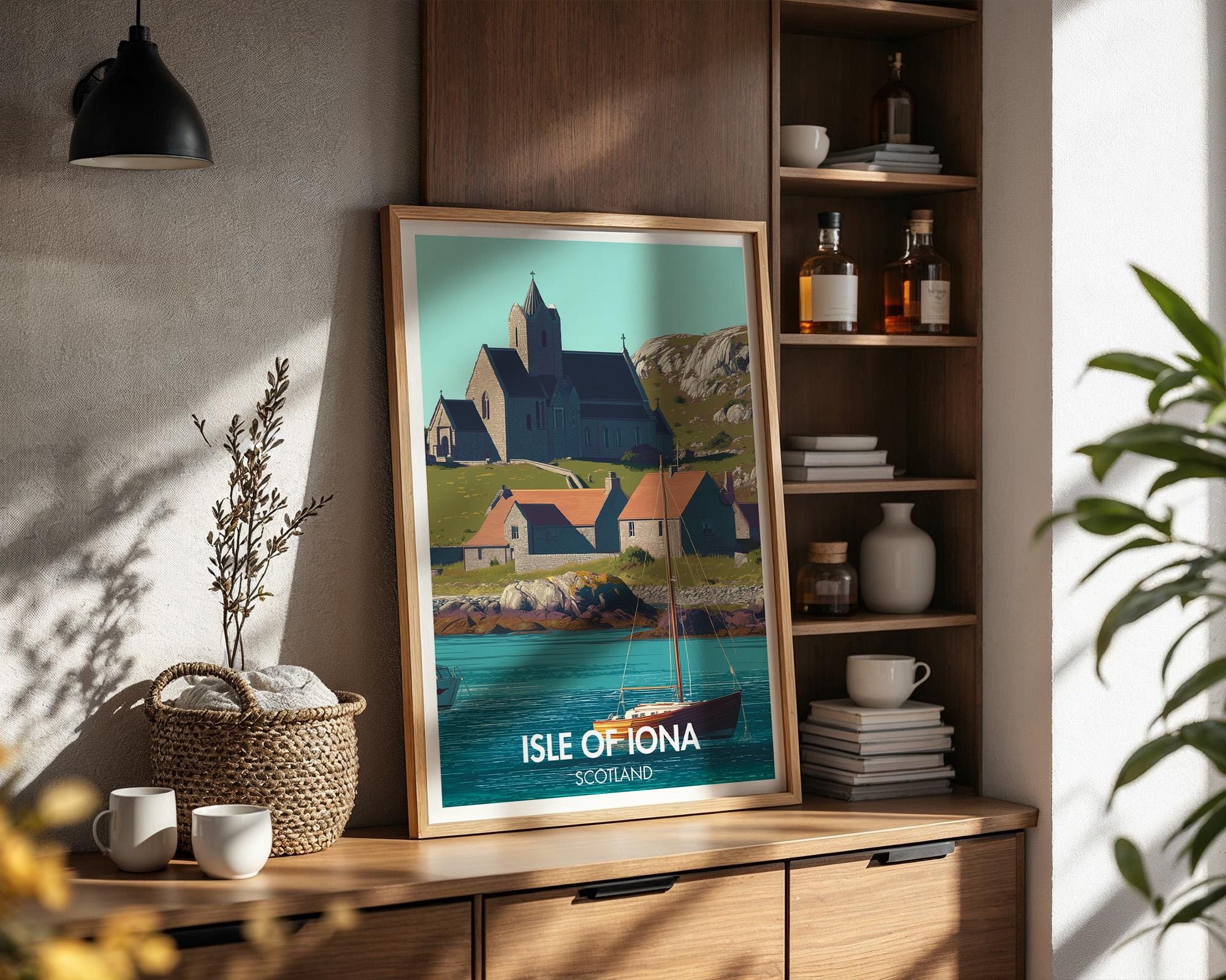 Isle Of Iona Poster