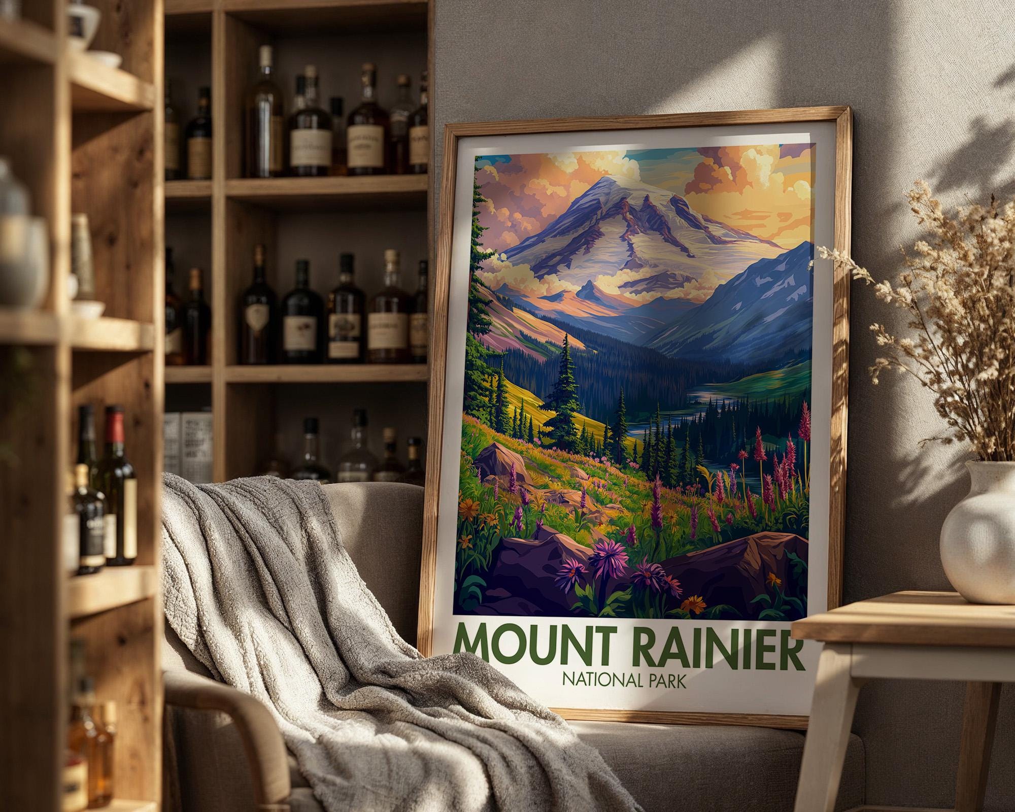 Mount Rainier Poster