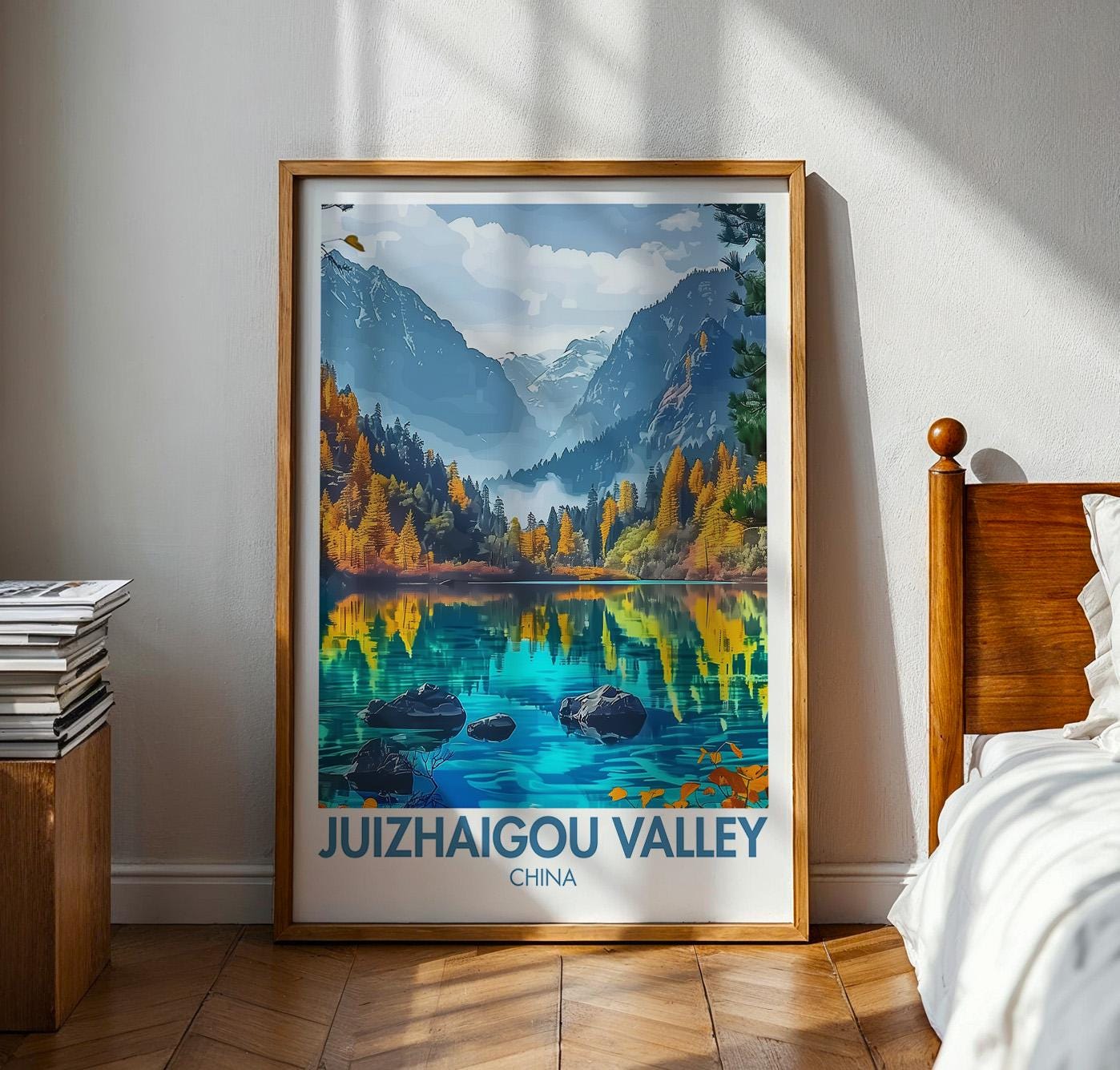 Juizhaigou Valley Poster