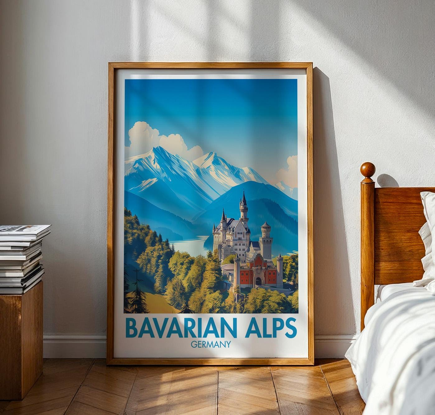 Bavarian Alps Poster