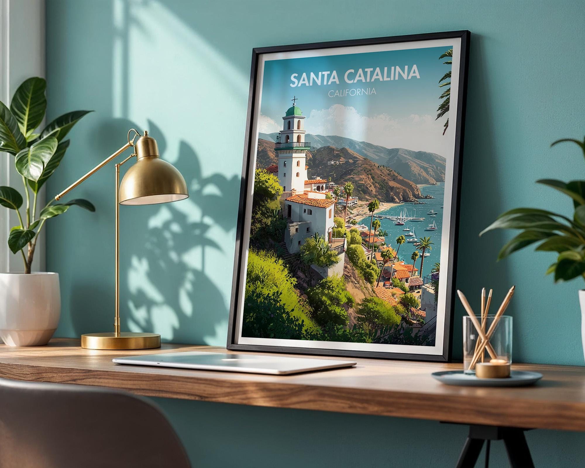 Santa Catalina Poster -
