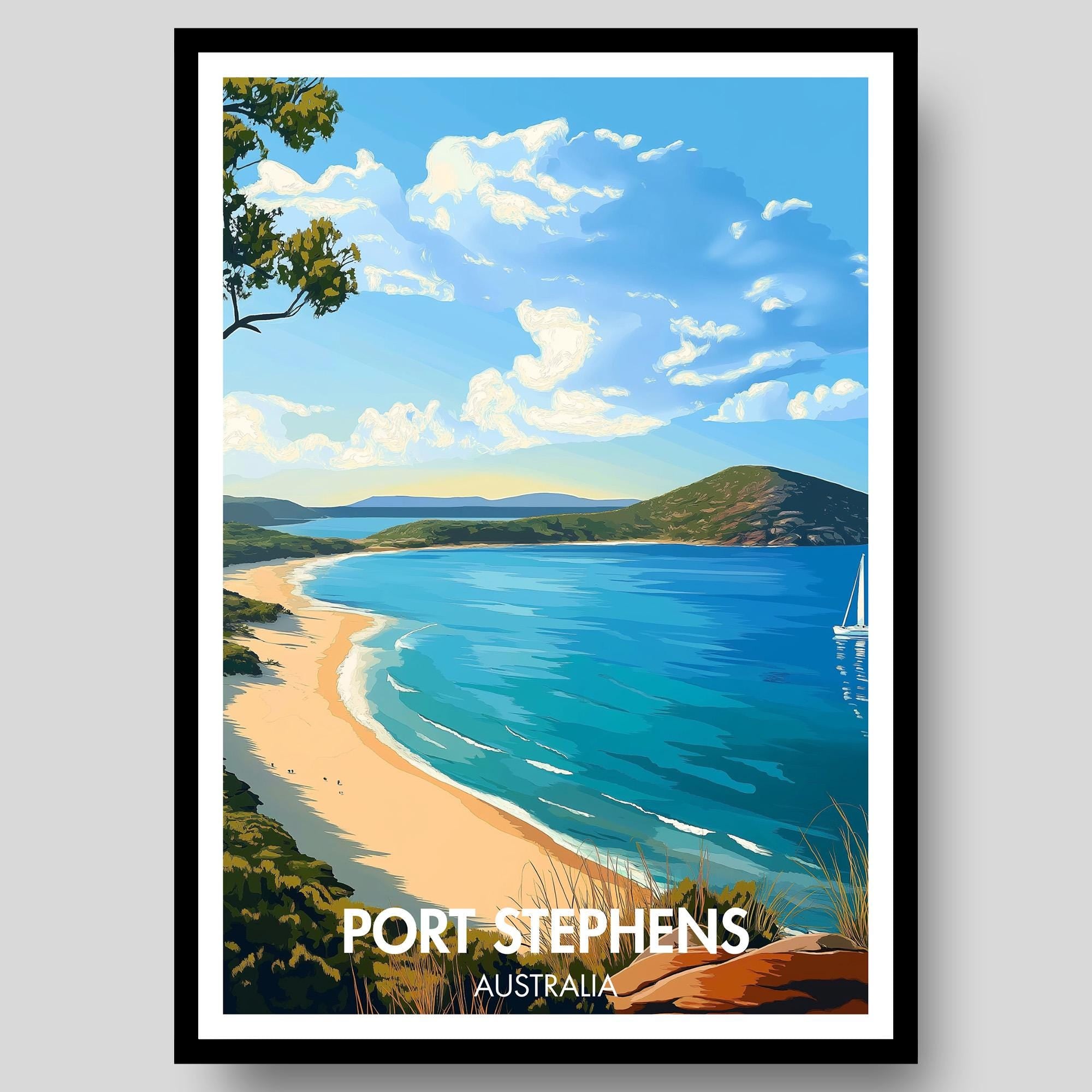 Port Stephens Poster