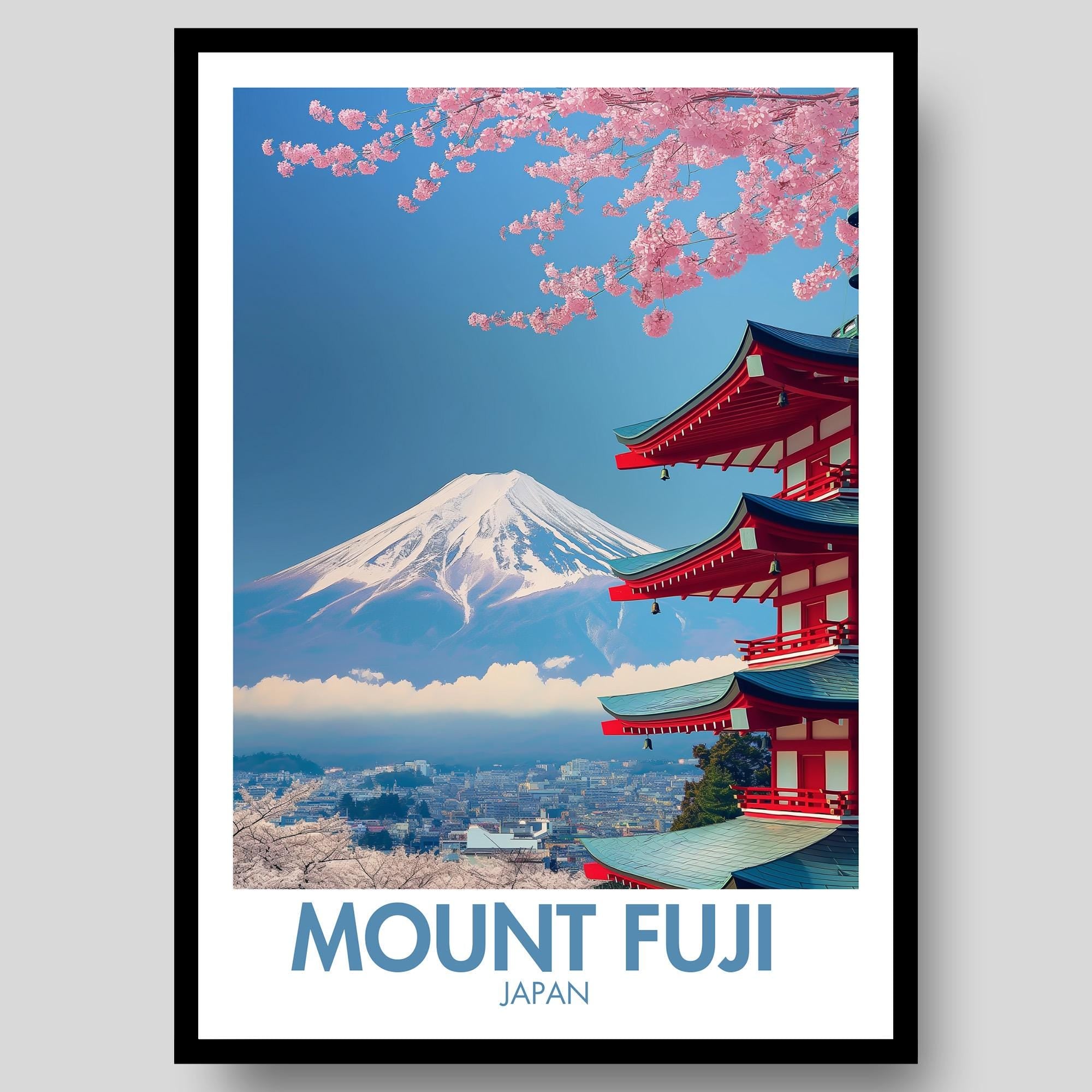 Mount Fuji Poster