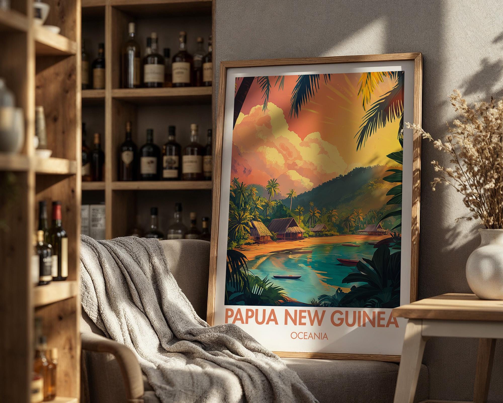 Papua New Guinea Poster