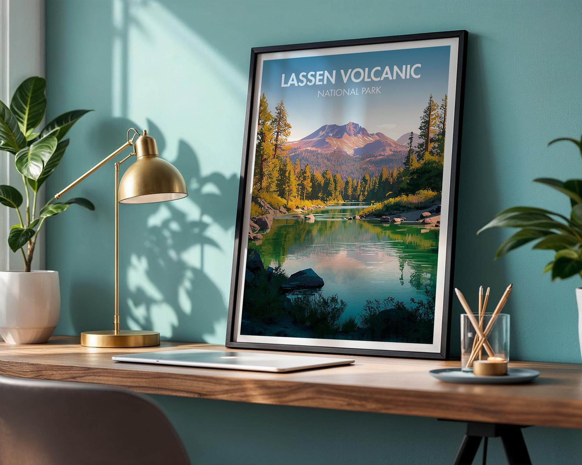 Lassen Volcanic National Park Poster