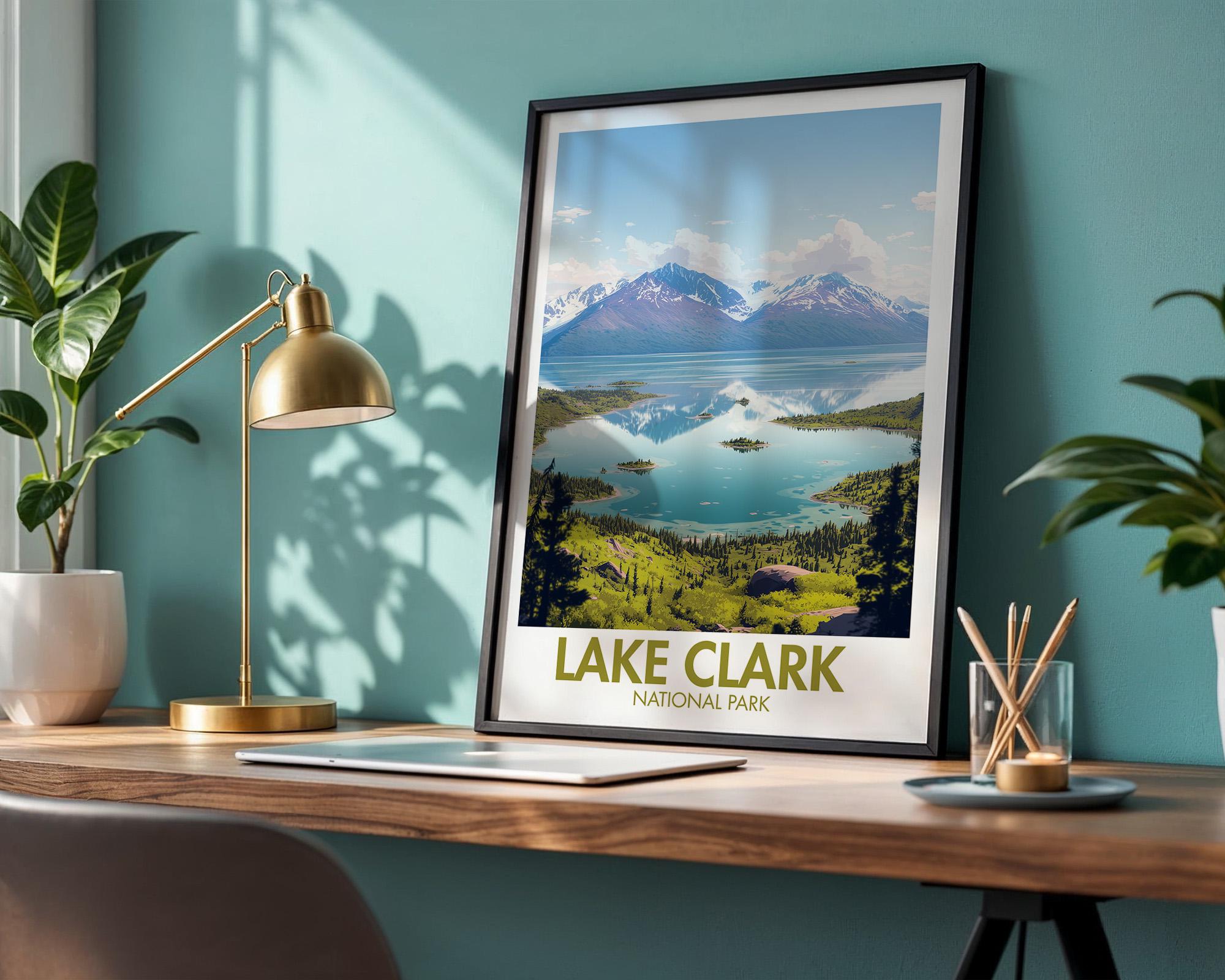 Lake Clark National Park Poster
