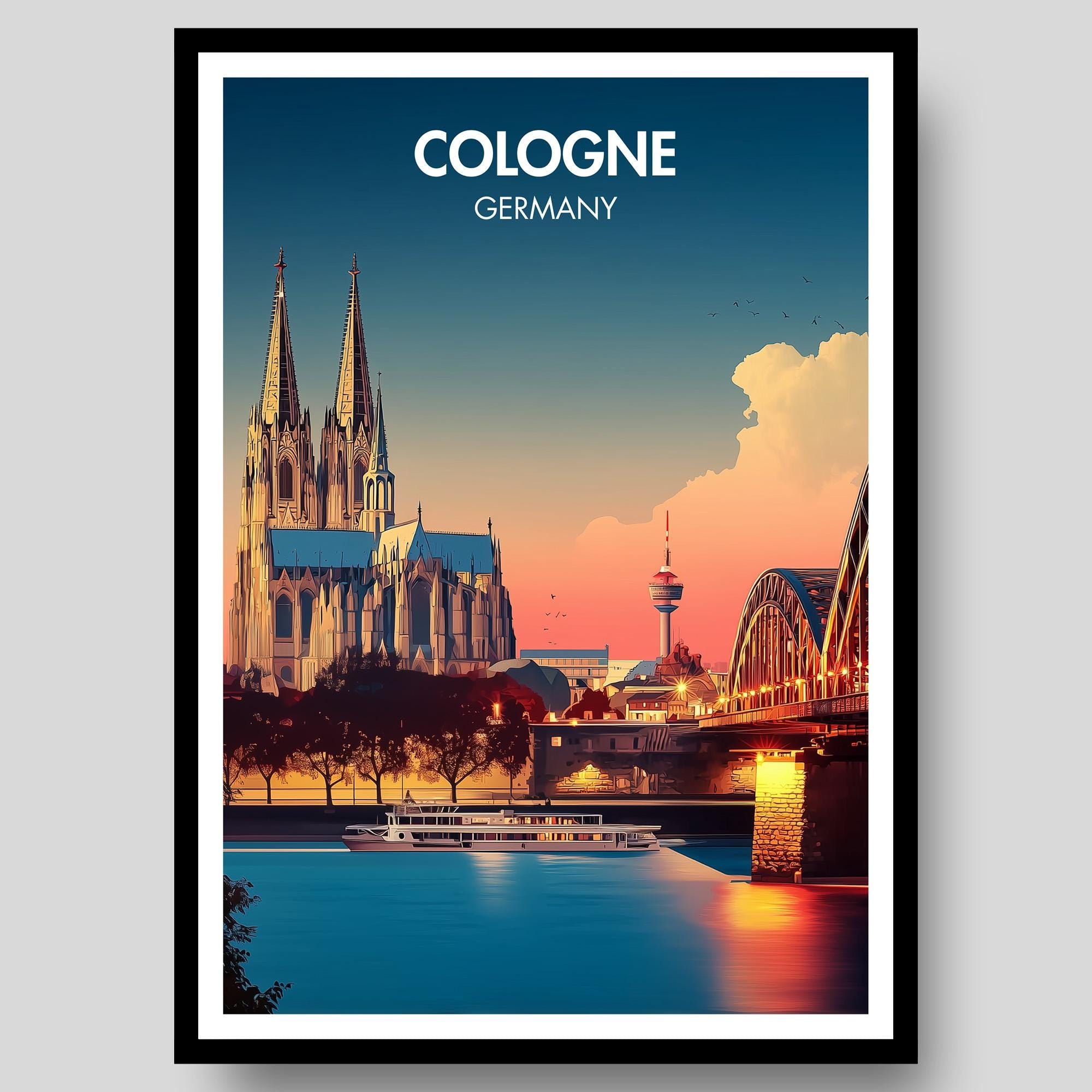 Cologne Poster