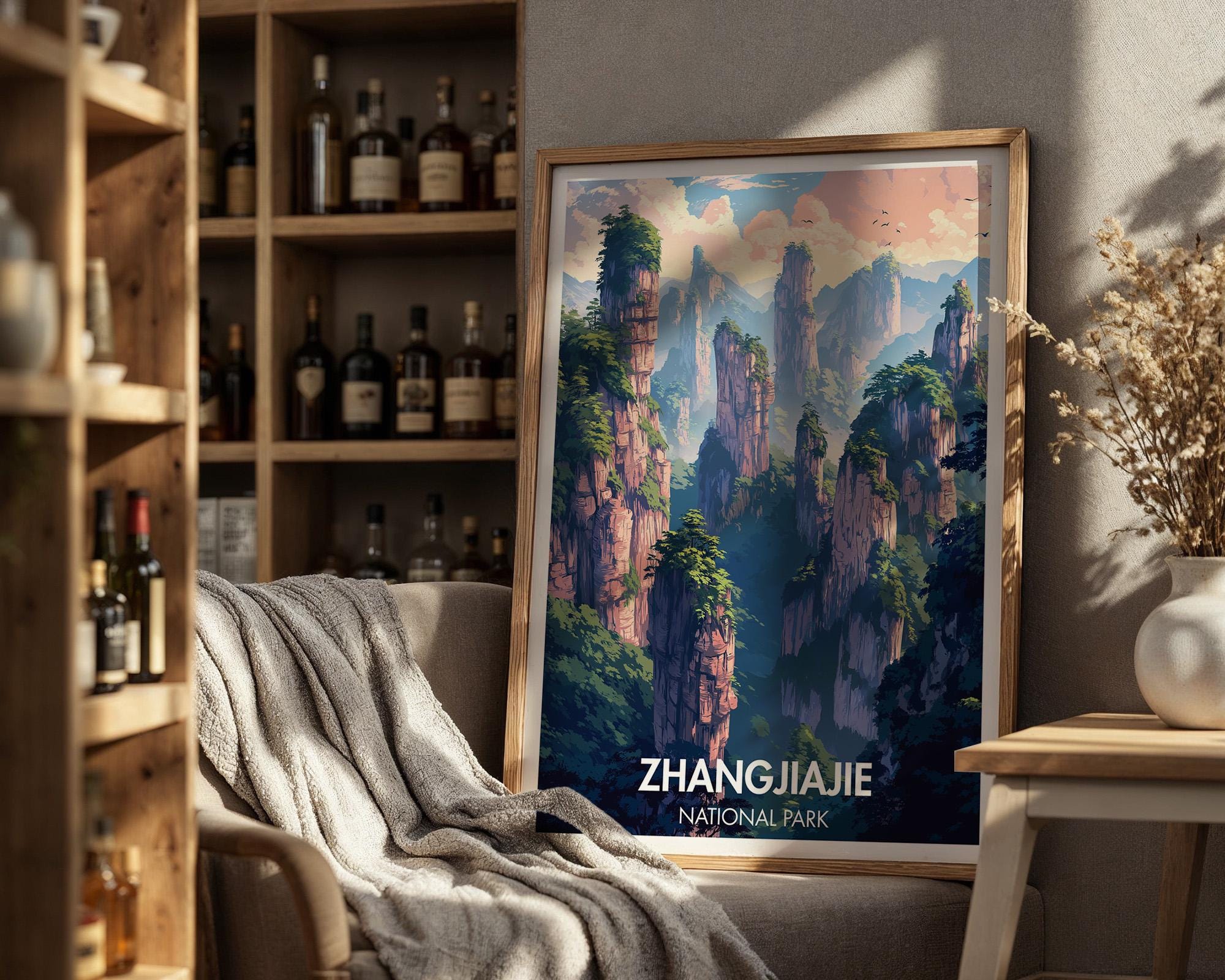 Zhangjiajie National Park Poster
