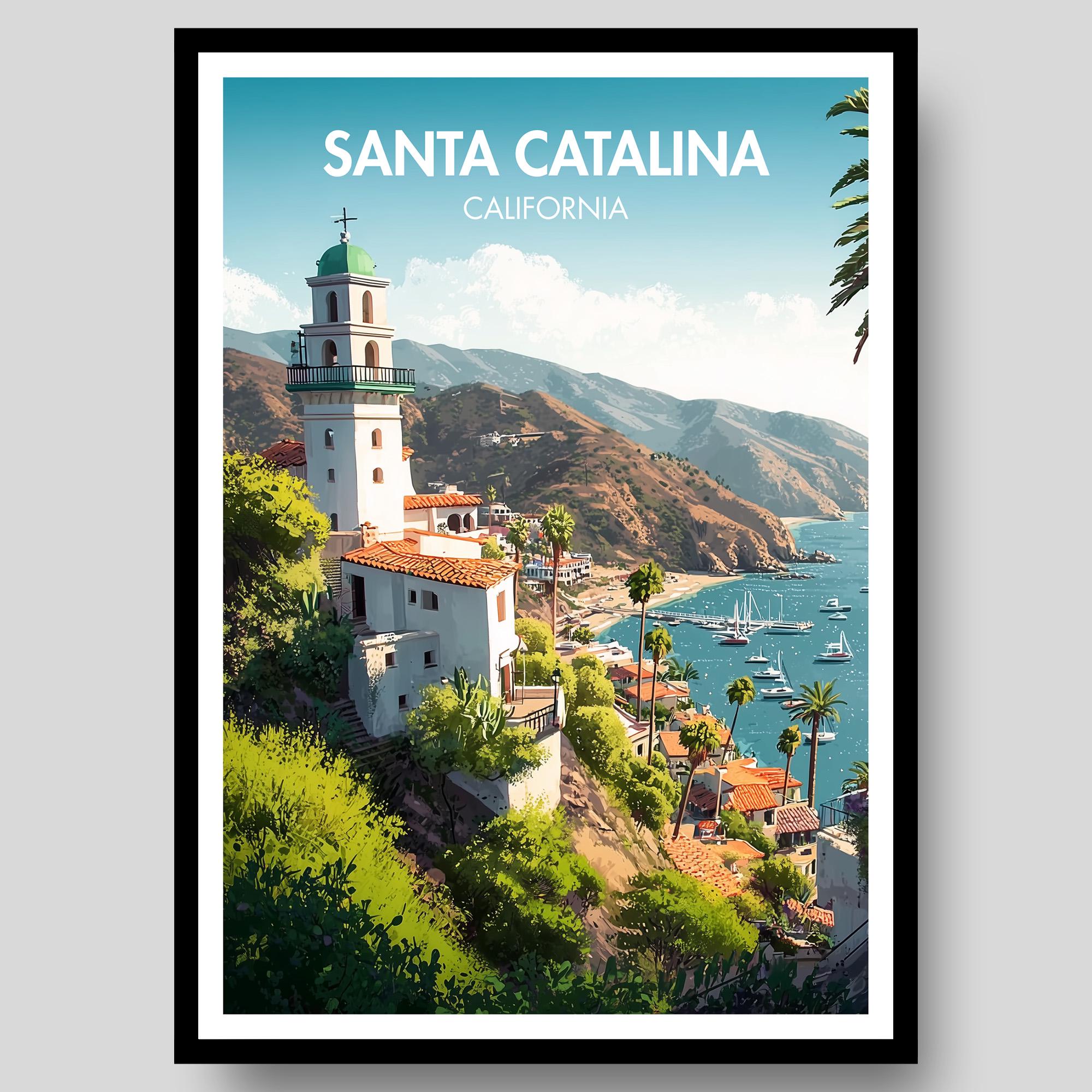 Santa Catalina Poster -