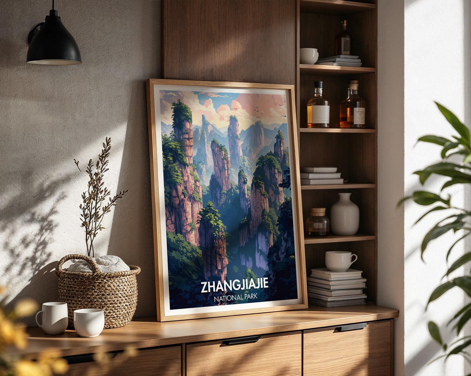 Zhangjiajie National Park Poster