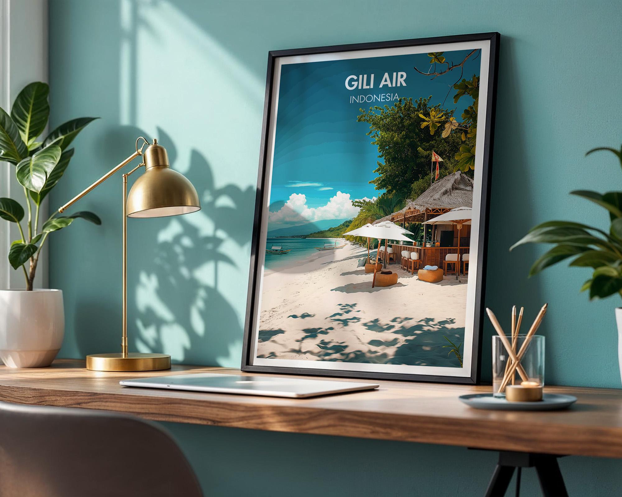 Gili Air Poster