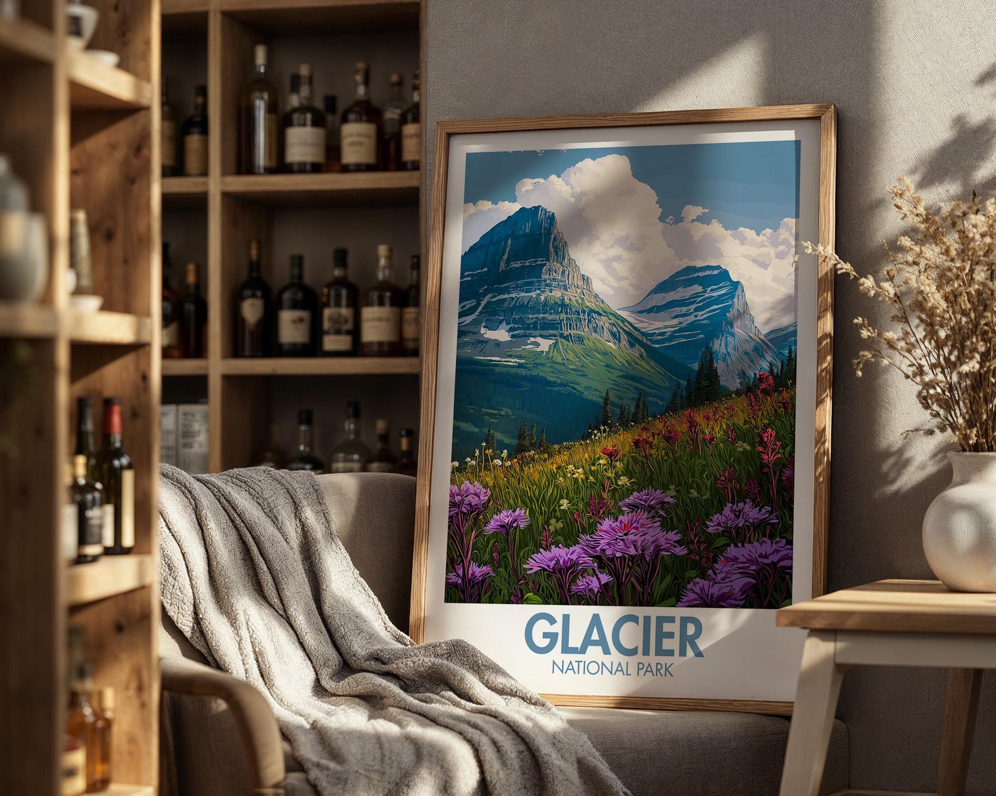 Glacier National Park Poster