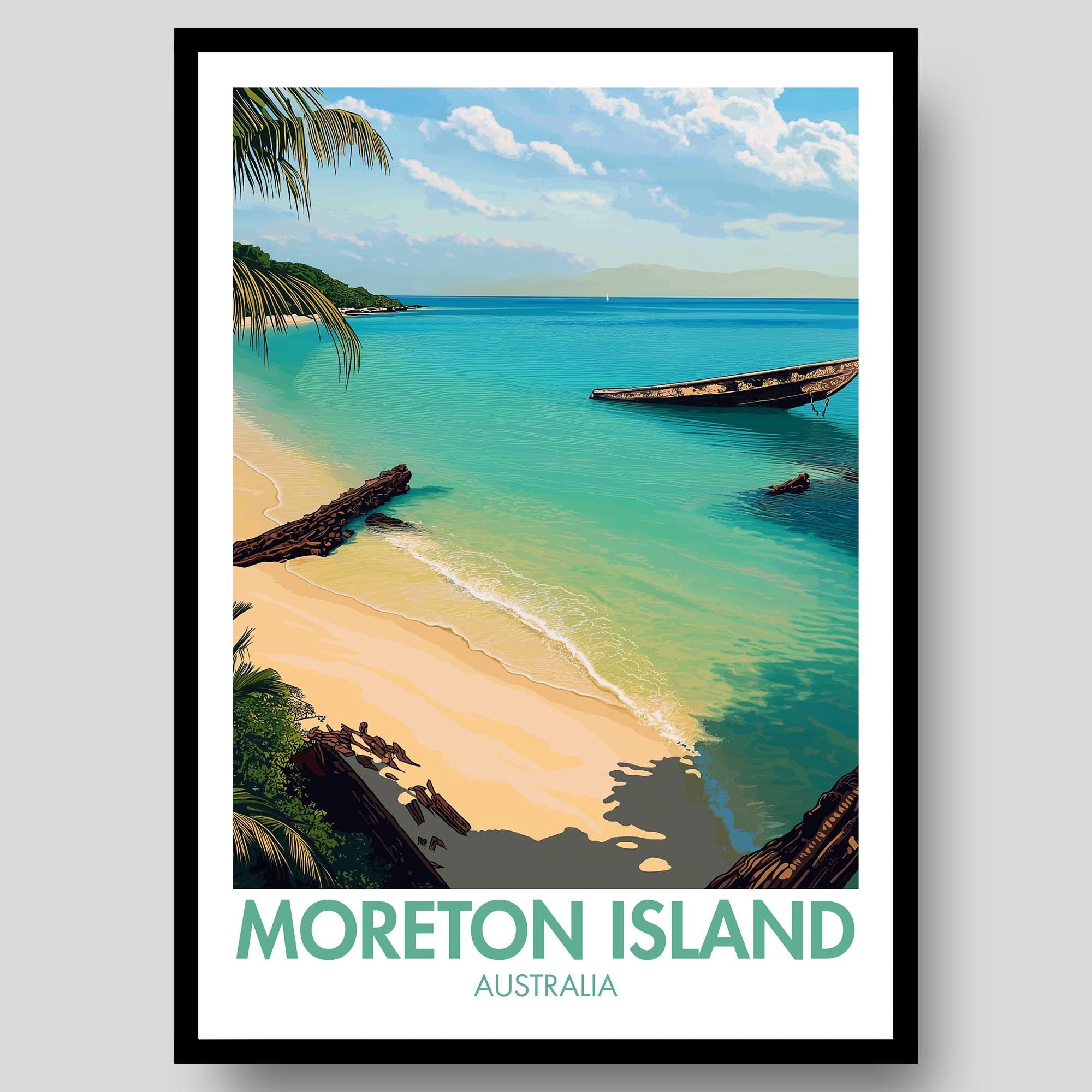 Moreton Island Poster