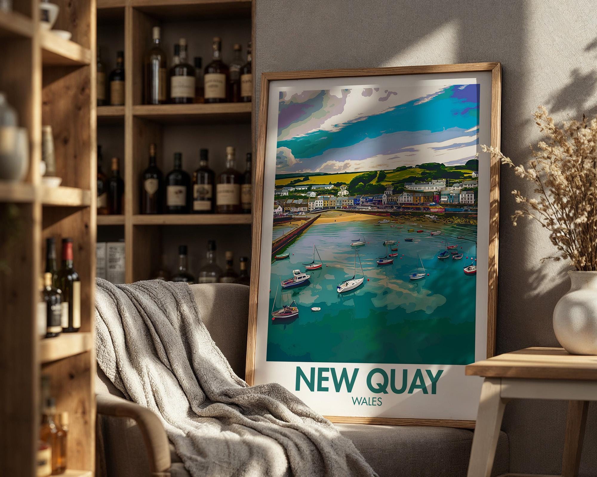 New Quay Poster