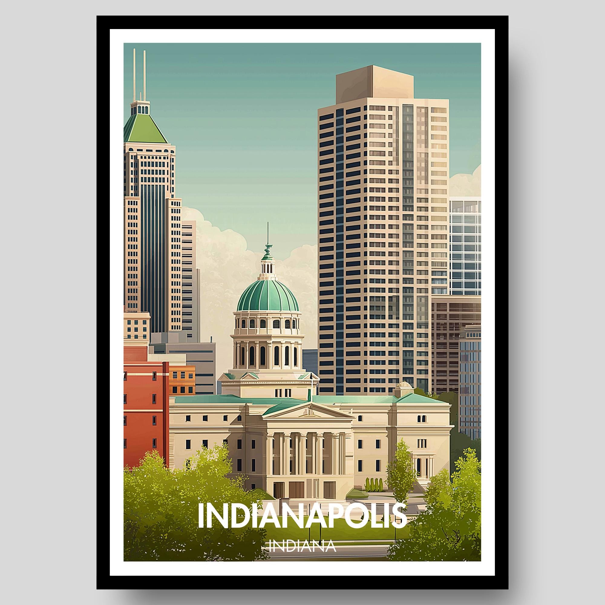 Indianapolis Poster