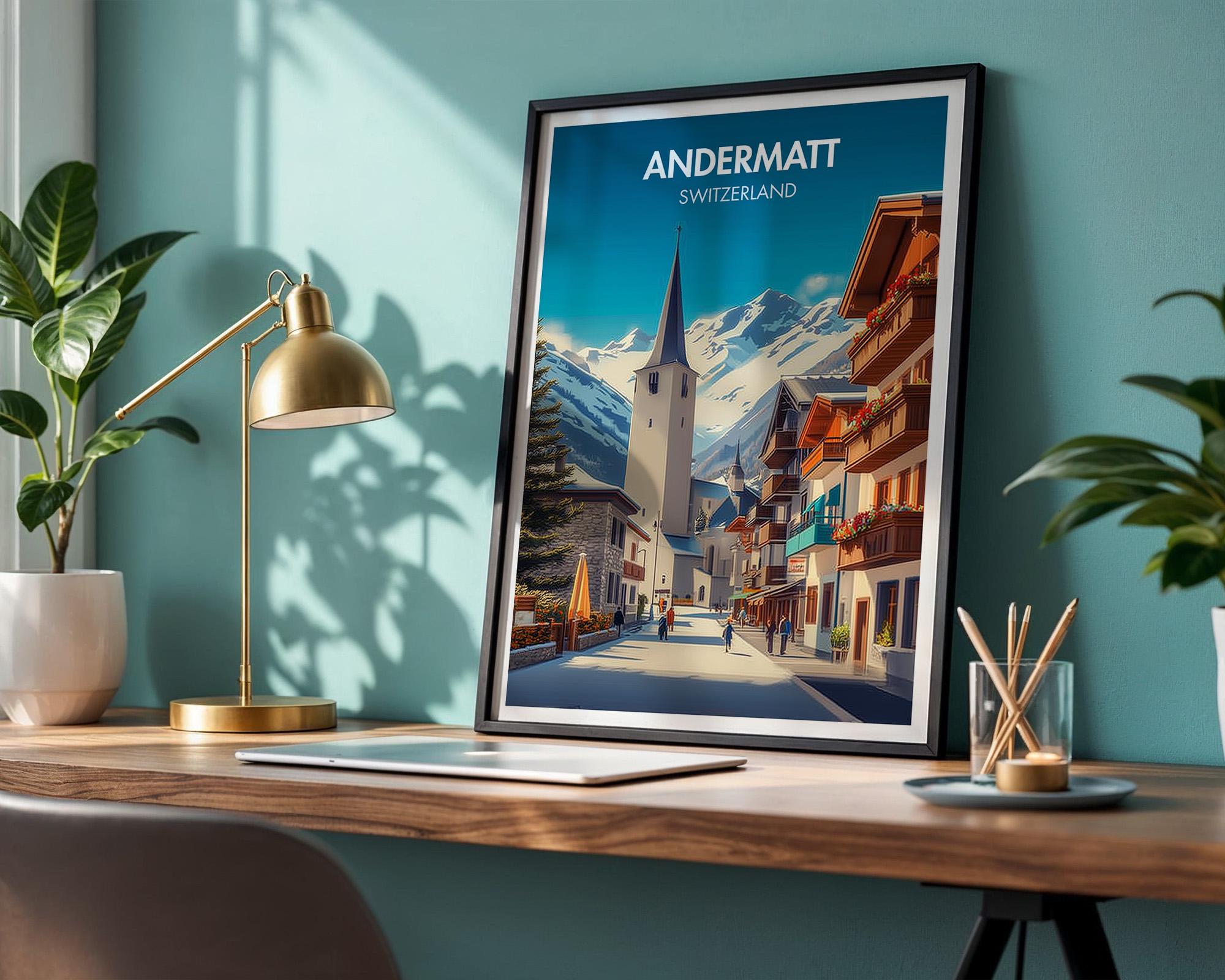 Andermatt Poster